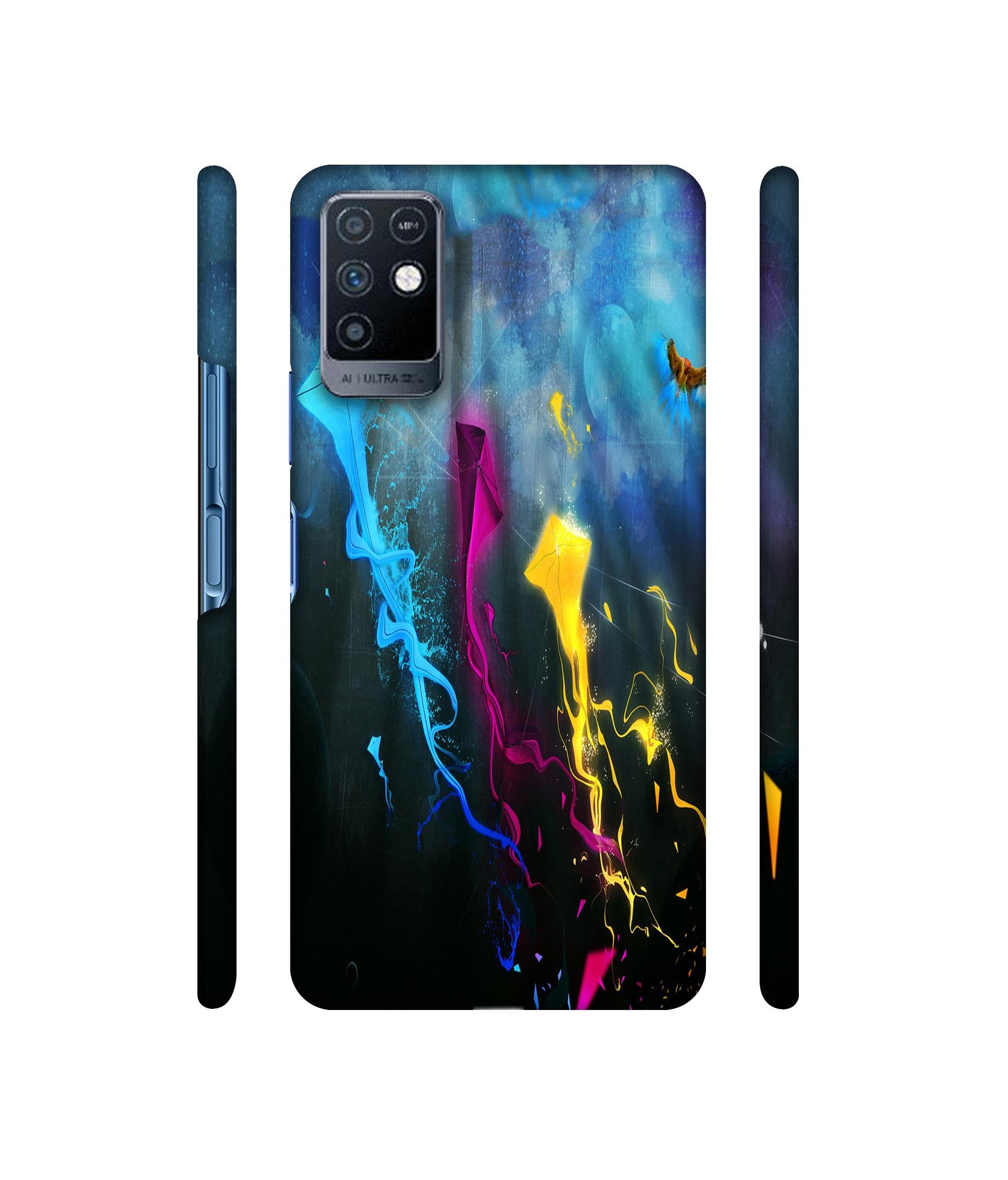 Kites Designer Hard Back Cover for Infinix Note 10