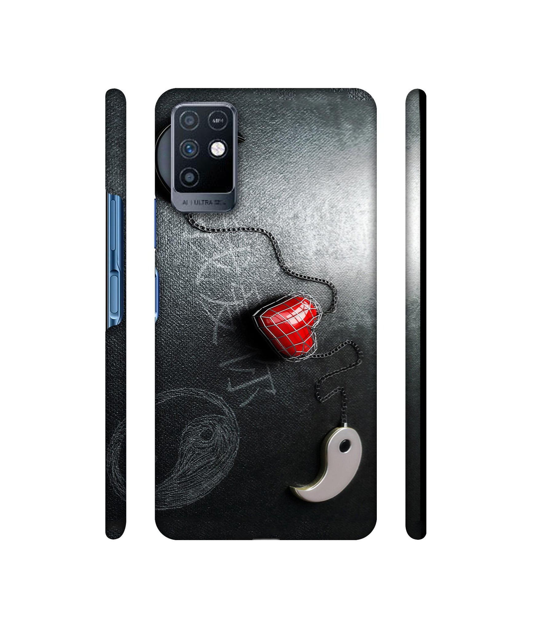 Chinnese Yin and Yang Designer Hard Back Cover for Infinix Note 10