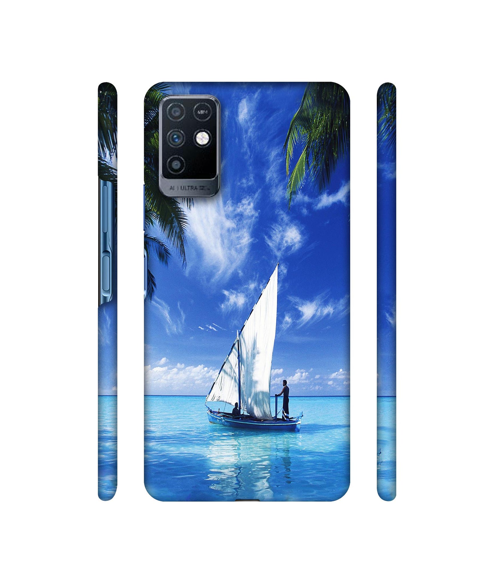 Indian Ocean Designer Hard Back Cover for Infinix Note 10