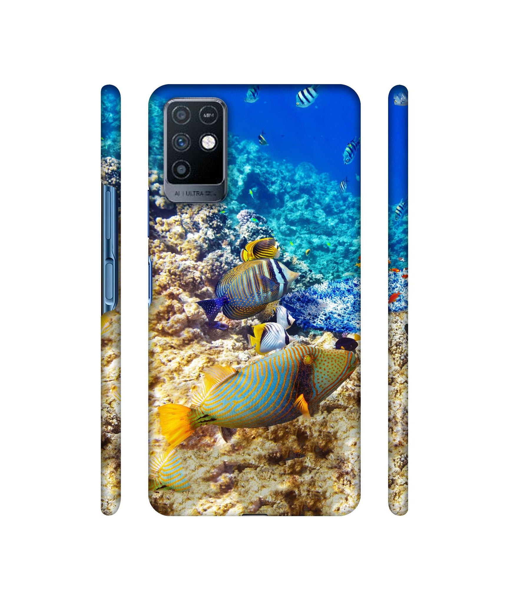 Underwater World Designer Hard Back Cover for Infinix Note 10