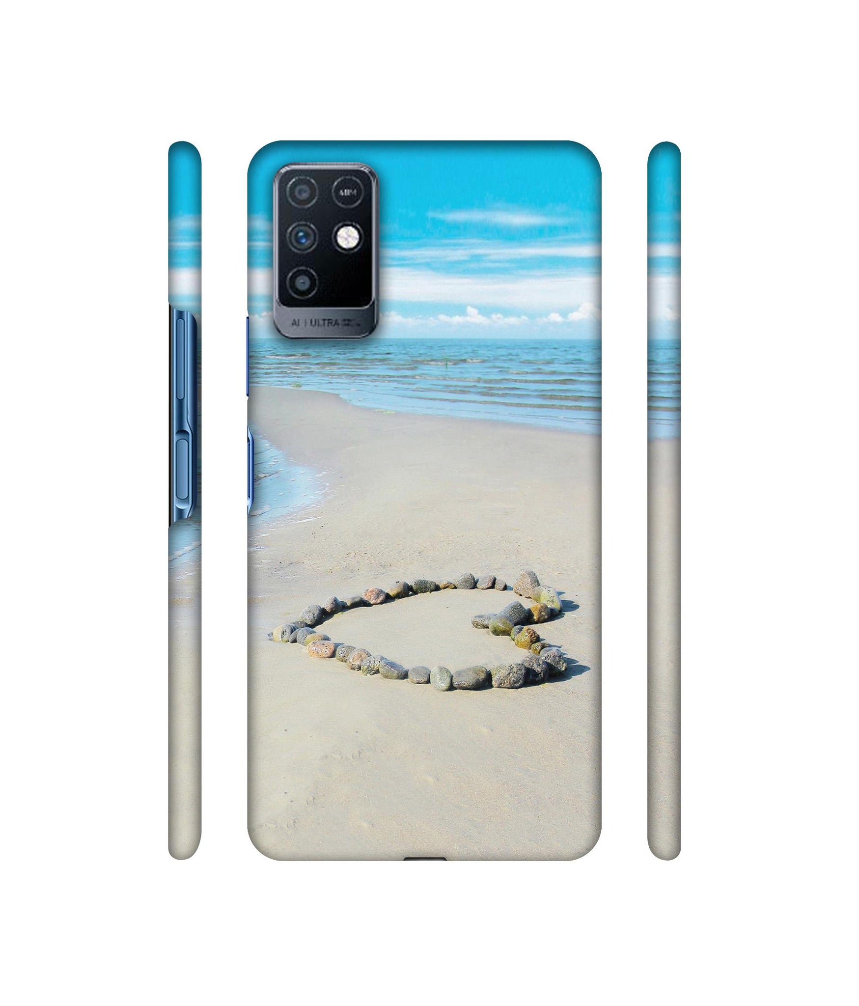 Stone Love Designer Hard Back Cover for Infinix Note 10