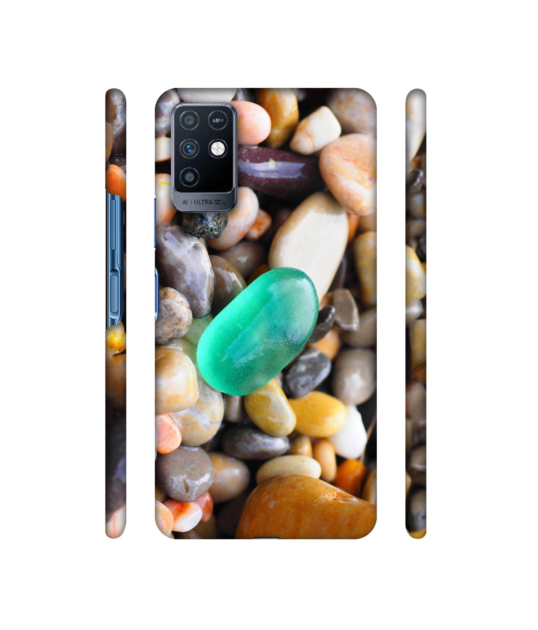Sea Stones Designer Hard Back Cover for Infinix Note 10