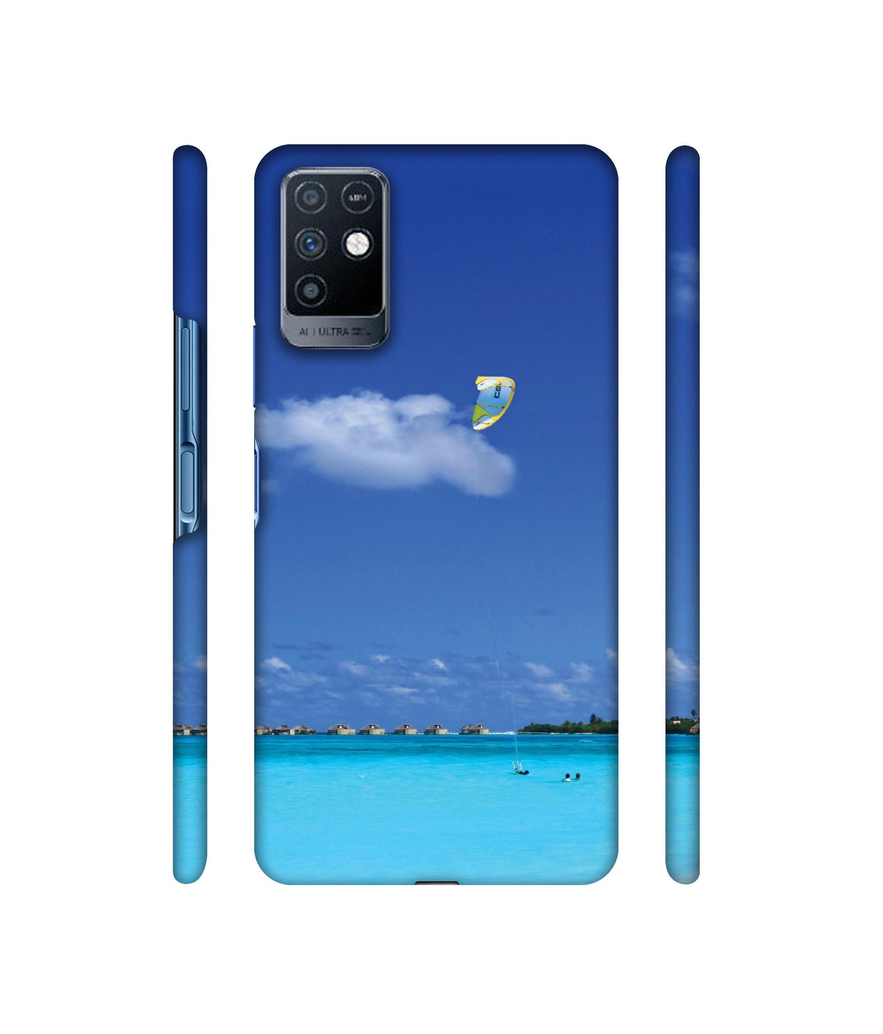 Maldivies Ocean Designer Hard Back Cover for Infinix Note 10