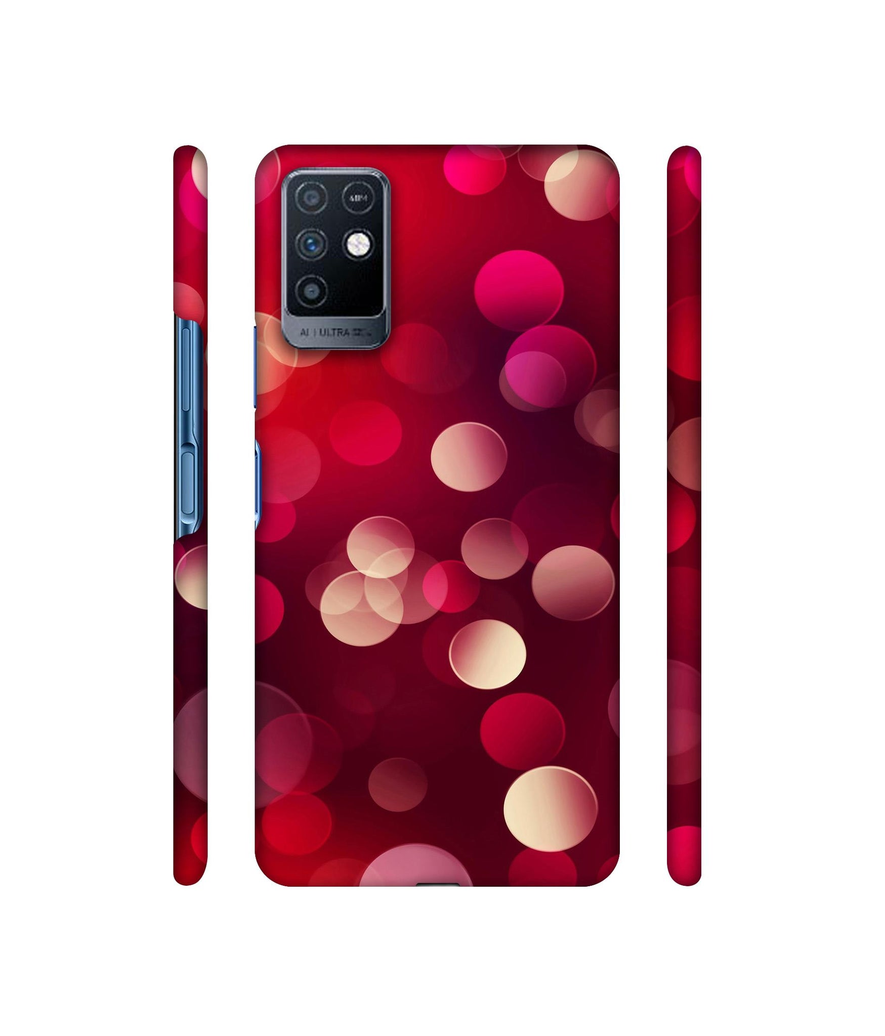 3D Circles Designer Hard Back Cover for Infinix Note 10