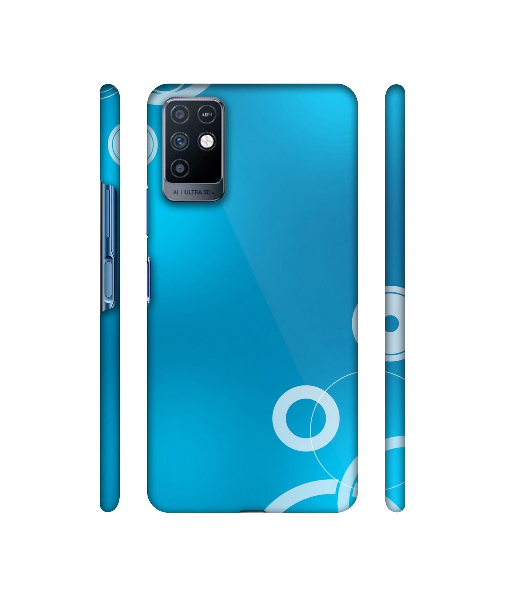Circle Background Designer Hard Back Cover for Infinix Note 10