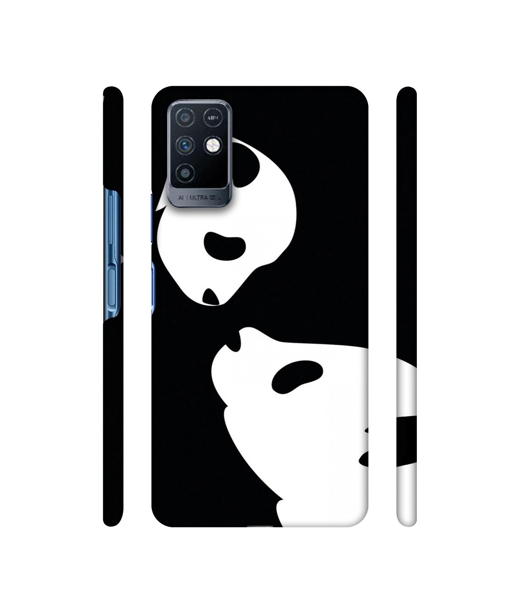 Panda Drawing Designer Hard Back Cover for Infinix Note 10