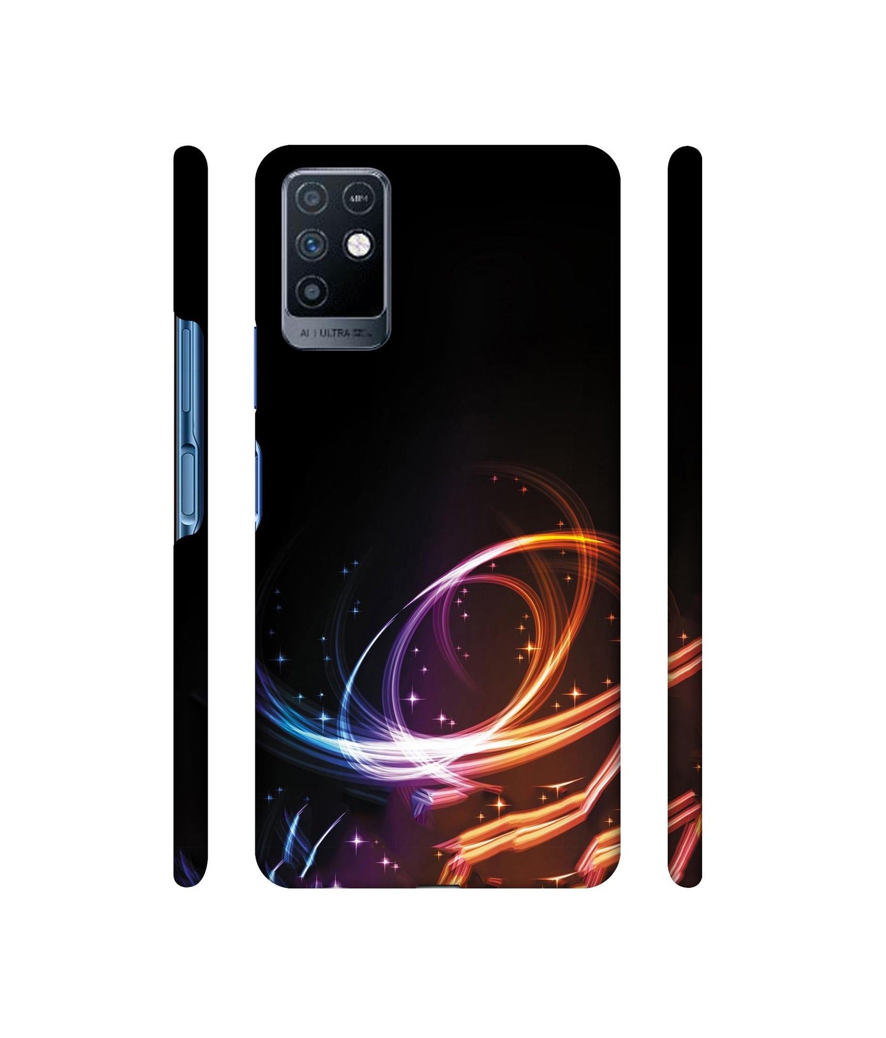Abstract Background Designer Hard Back Cover for Infinix Note 10
