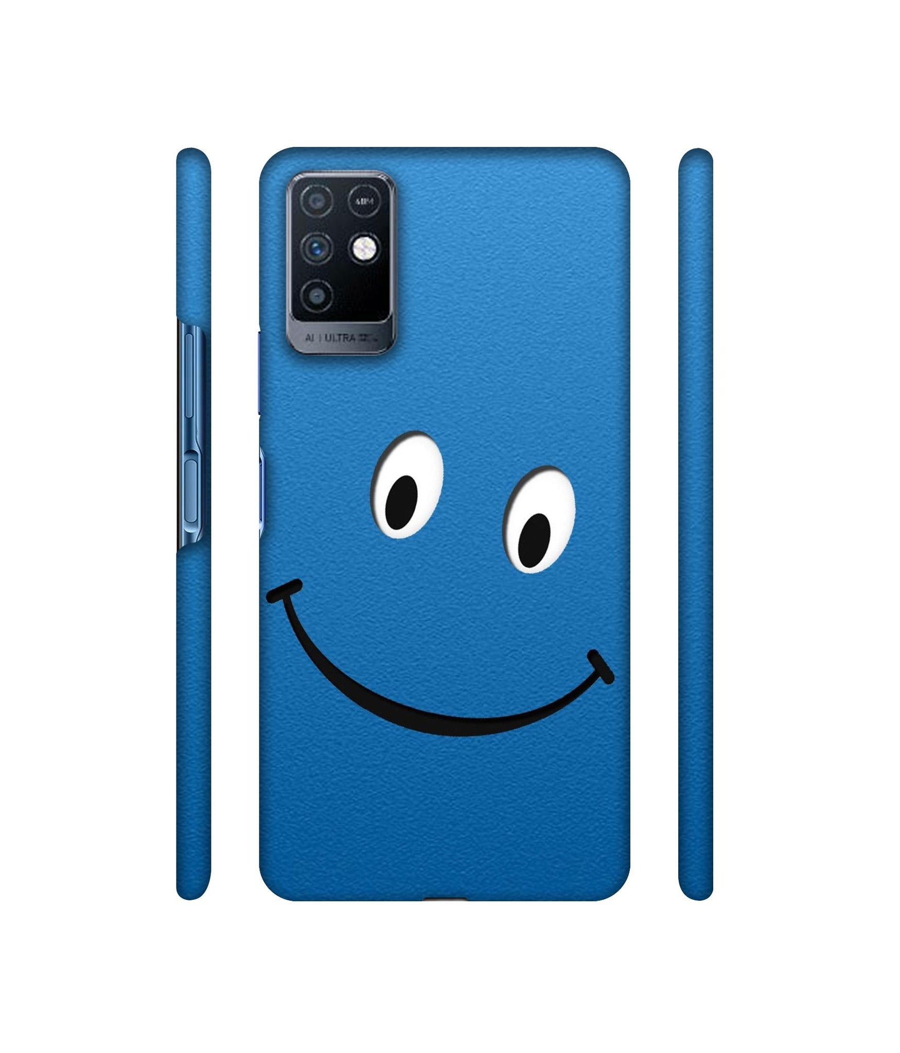 Smile Face1Designer Hard Back Cover for Infinix Note 10