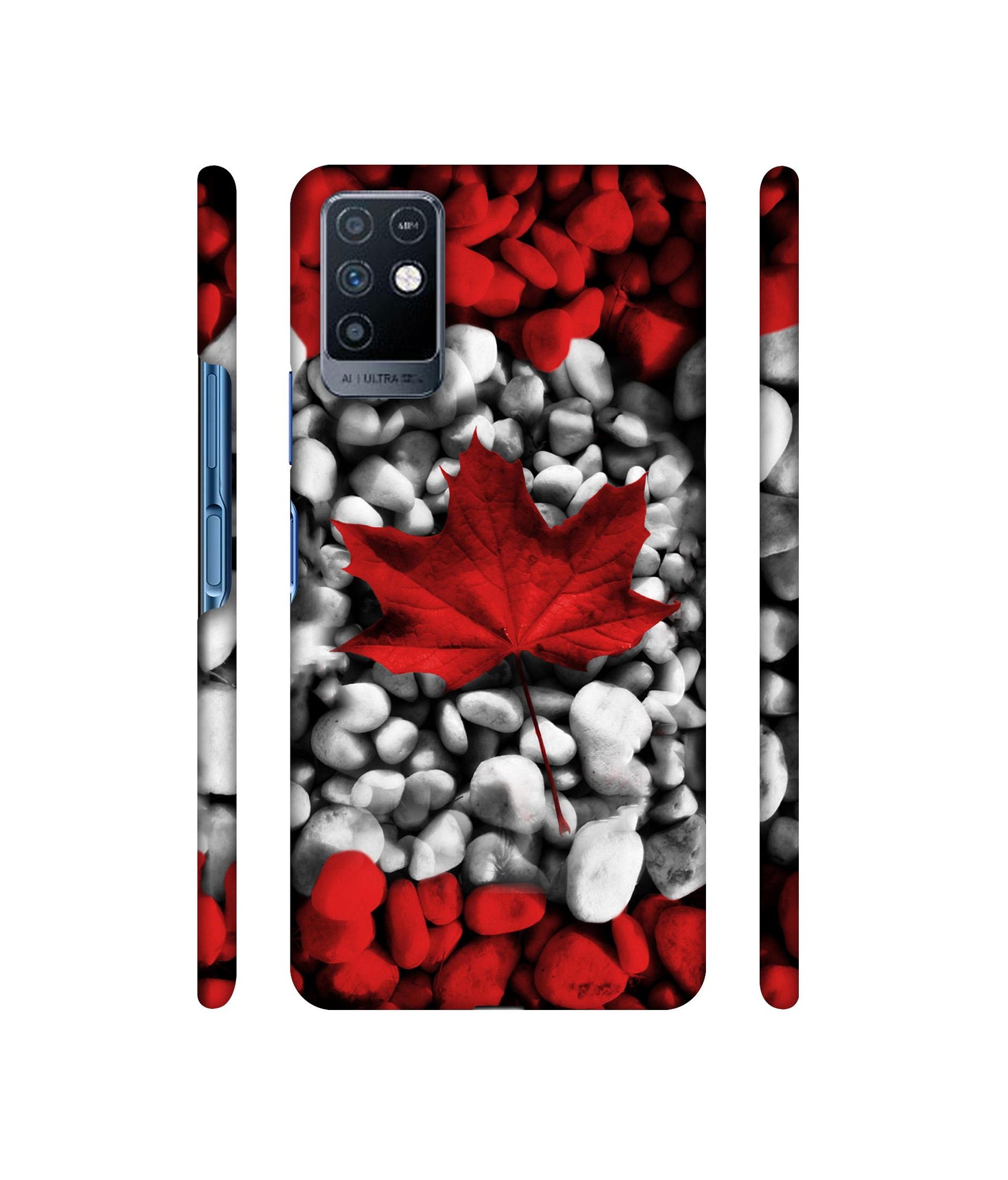 Canada Leaves Flag Designer Hard Back Cover for Infinix Note 10