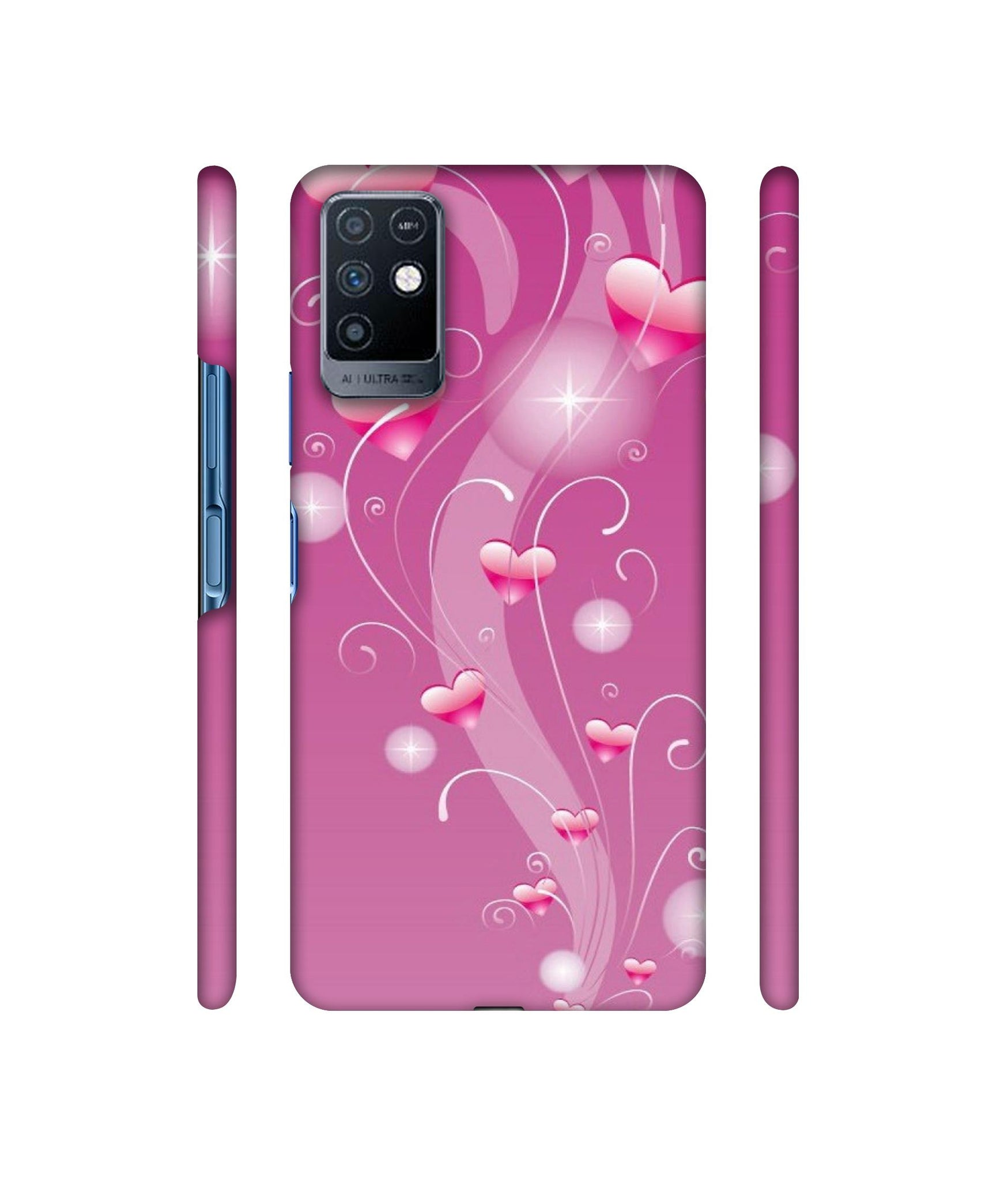 Tea White Designer Hard Back Cover for Infinix Note 10