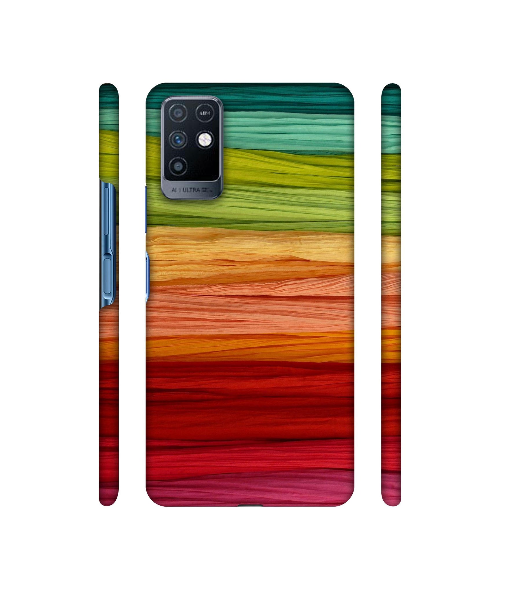 Colorful Thread Designer Hard Back Cover for Infinix Note 10