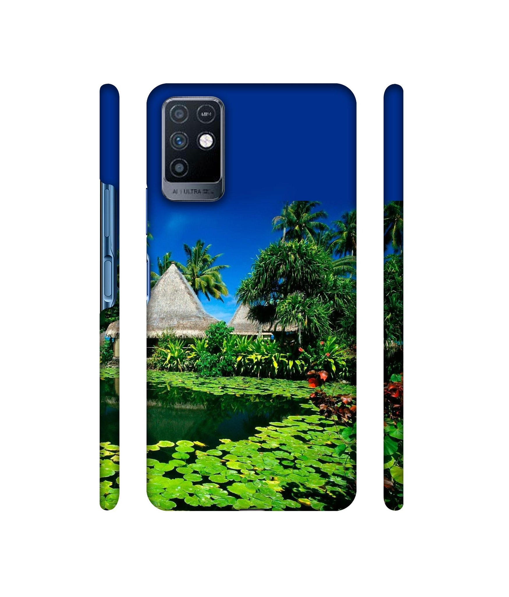 Tropics Water Designer Hard Back Cover for Infinix Note 10