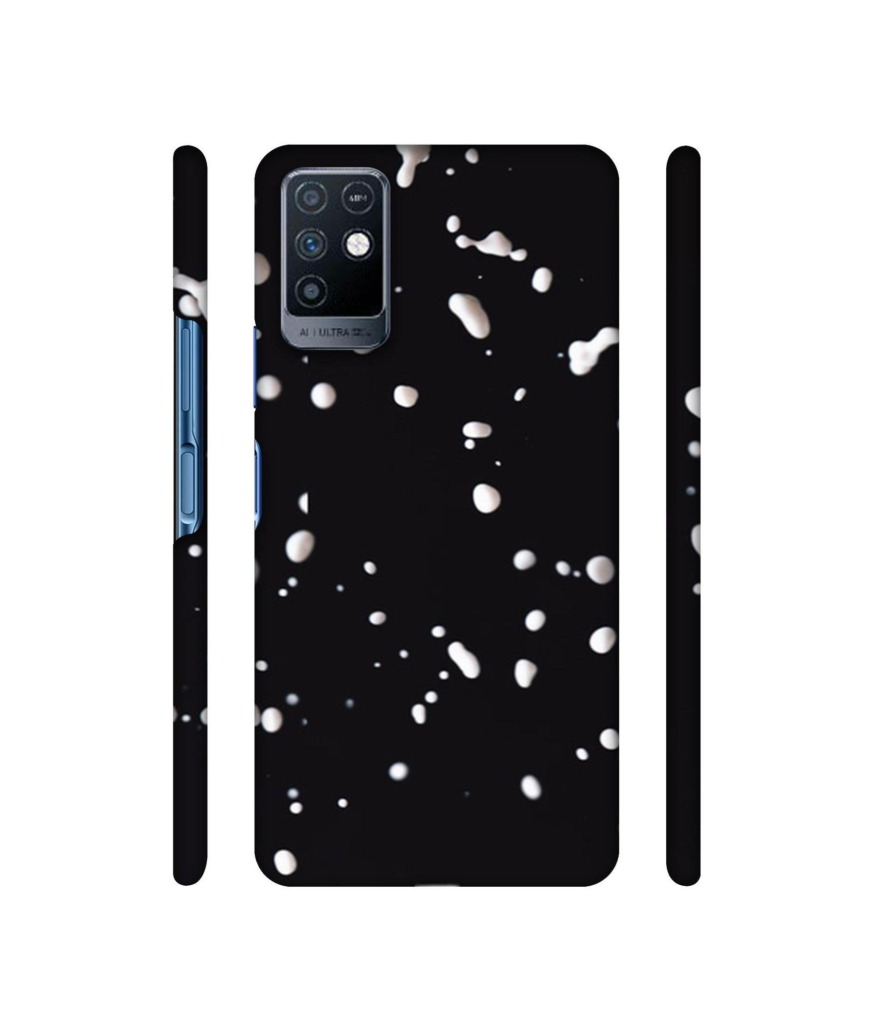 Milk Splash Designer Hard Back Cover for Infinix Note 10