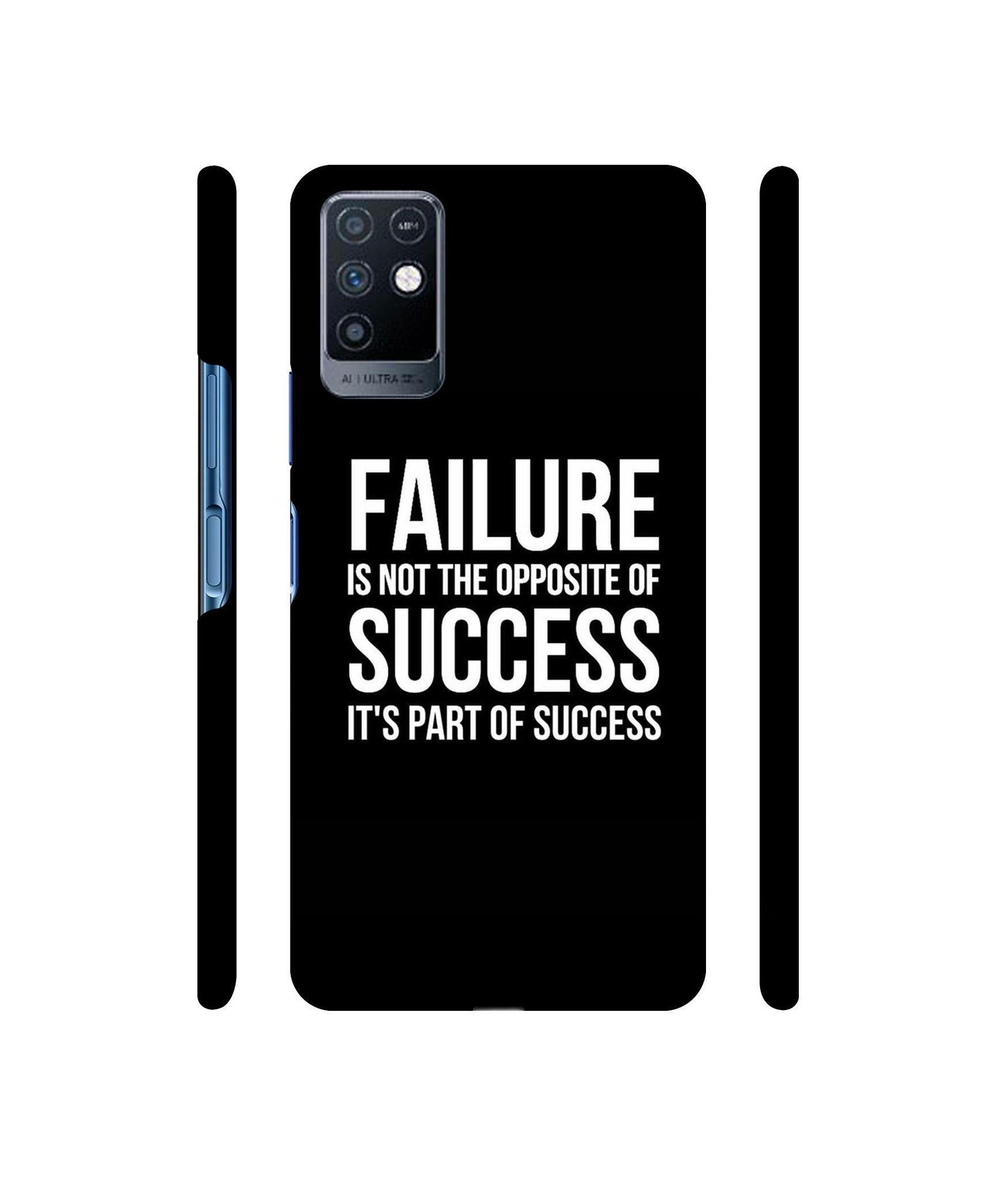 Motivational Quote Designer Hard Back Cover for Infinix Note 10