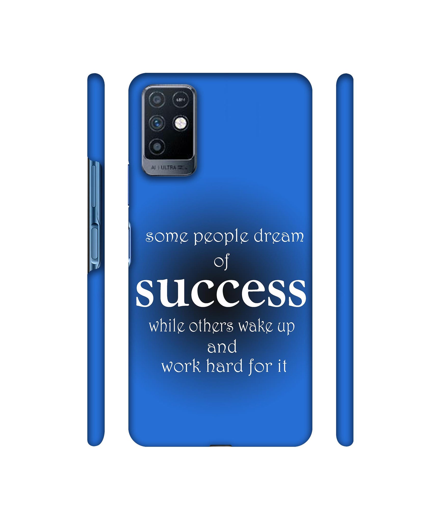 Success Motivational Designer Hard Back Cover for Infinix Note 10
