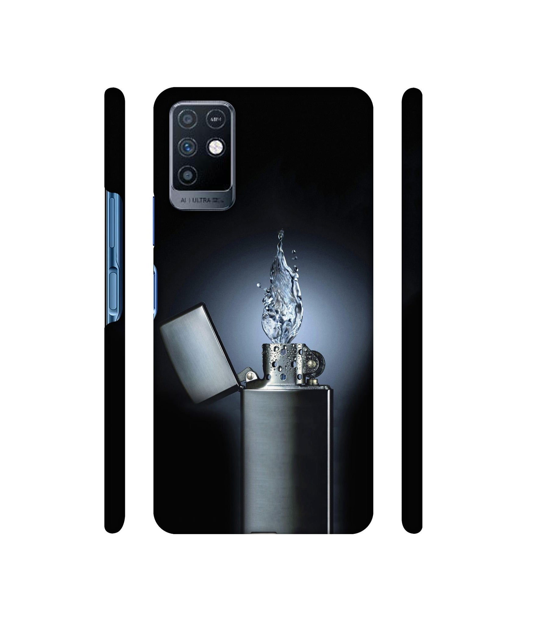 Water Lighter Designer Hard Back Cover for Infinix Note 10