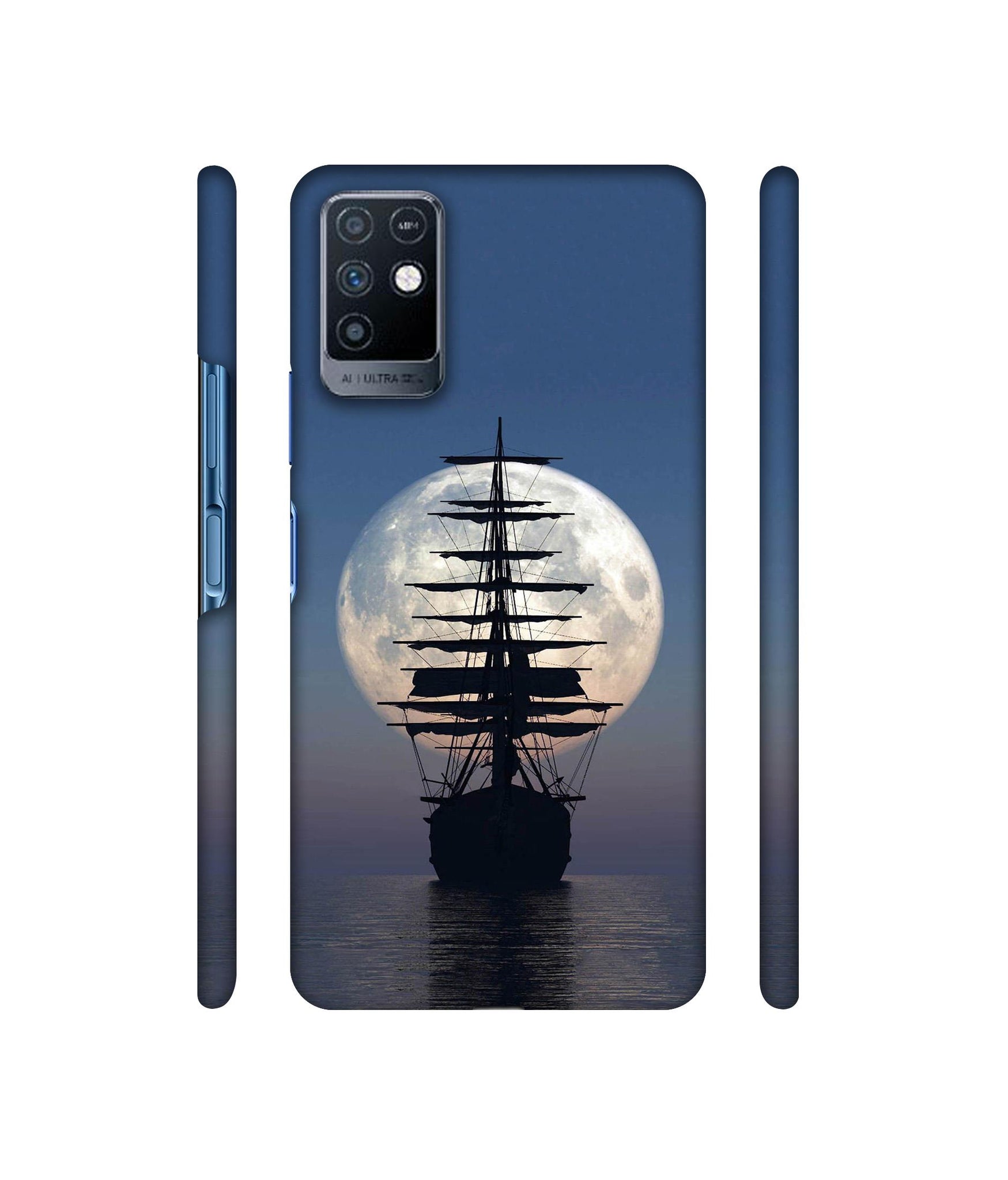 Sea Sunset Designer Hard Back Cover for Infinix Note 10