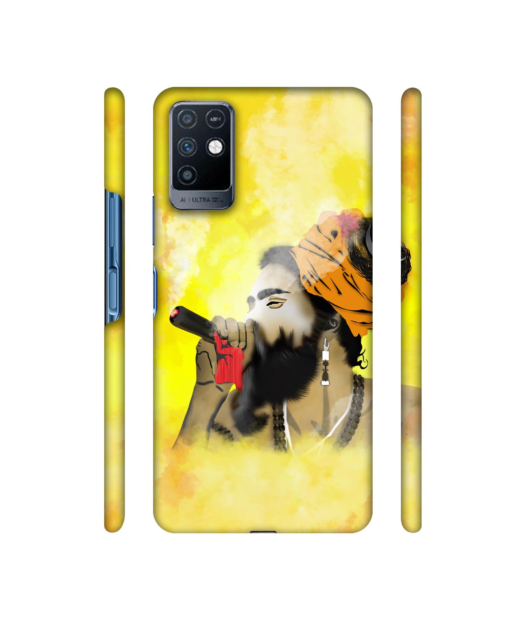 Aghori Bhole Designer Hard Back Cover for Infinix Note 10