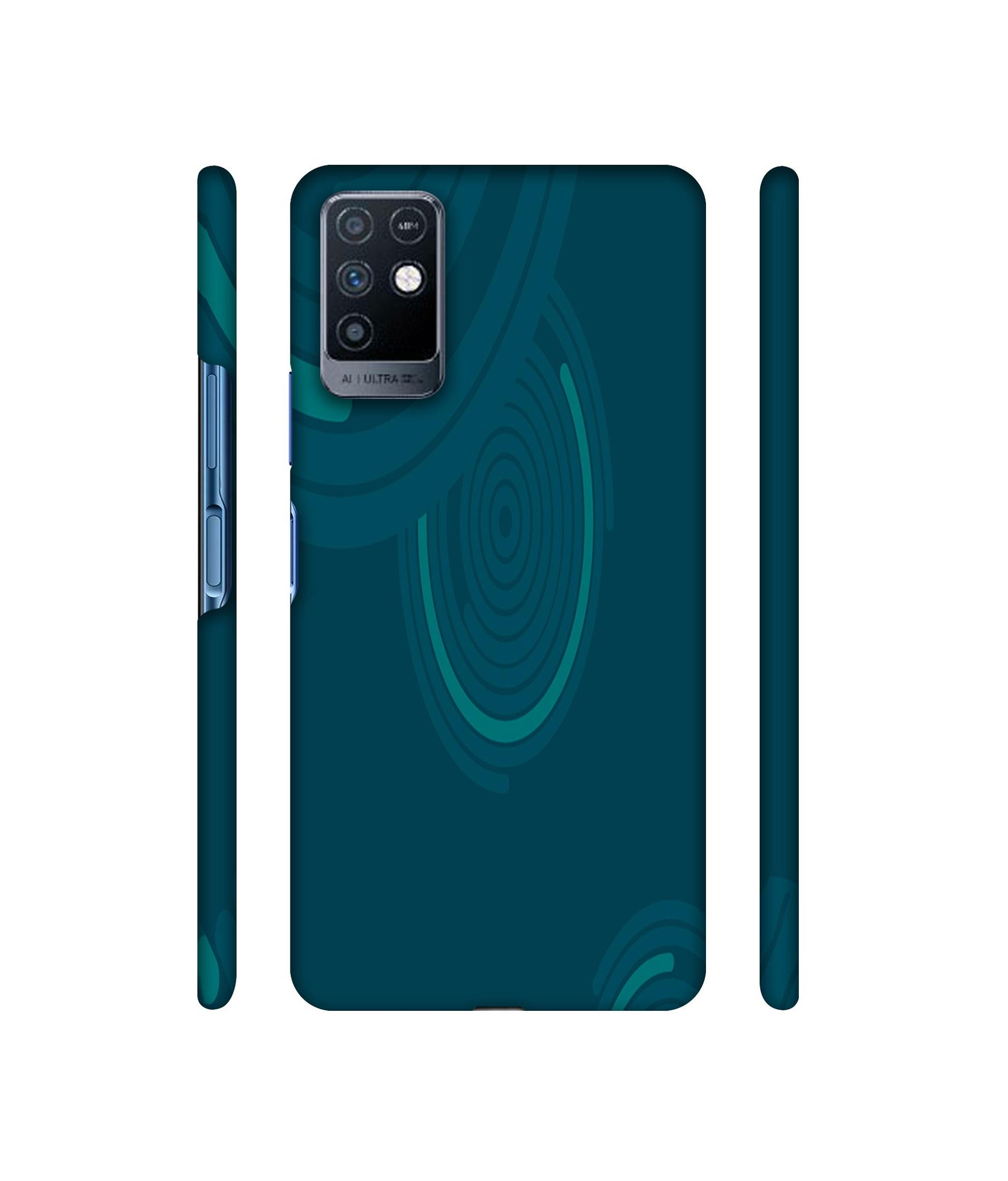 Round Texture Designer Hard Back Cover for Infinix Note 10