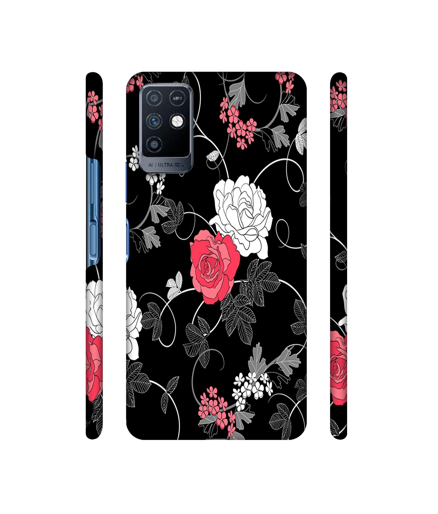 Roses Designer Hard Back Cover for Infinix Note 10