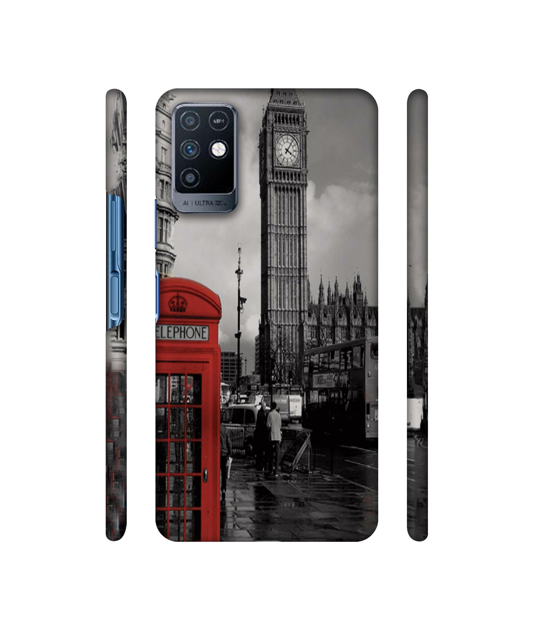 London Theme Designer Hard Back Cover for Infinix Note 10