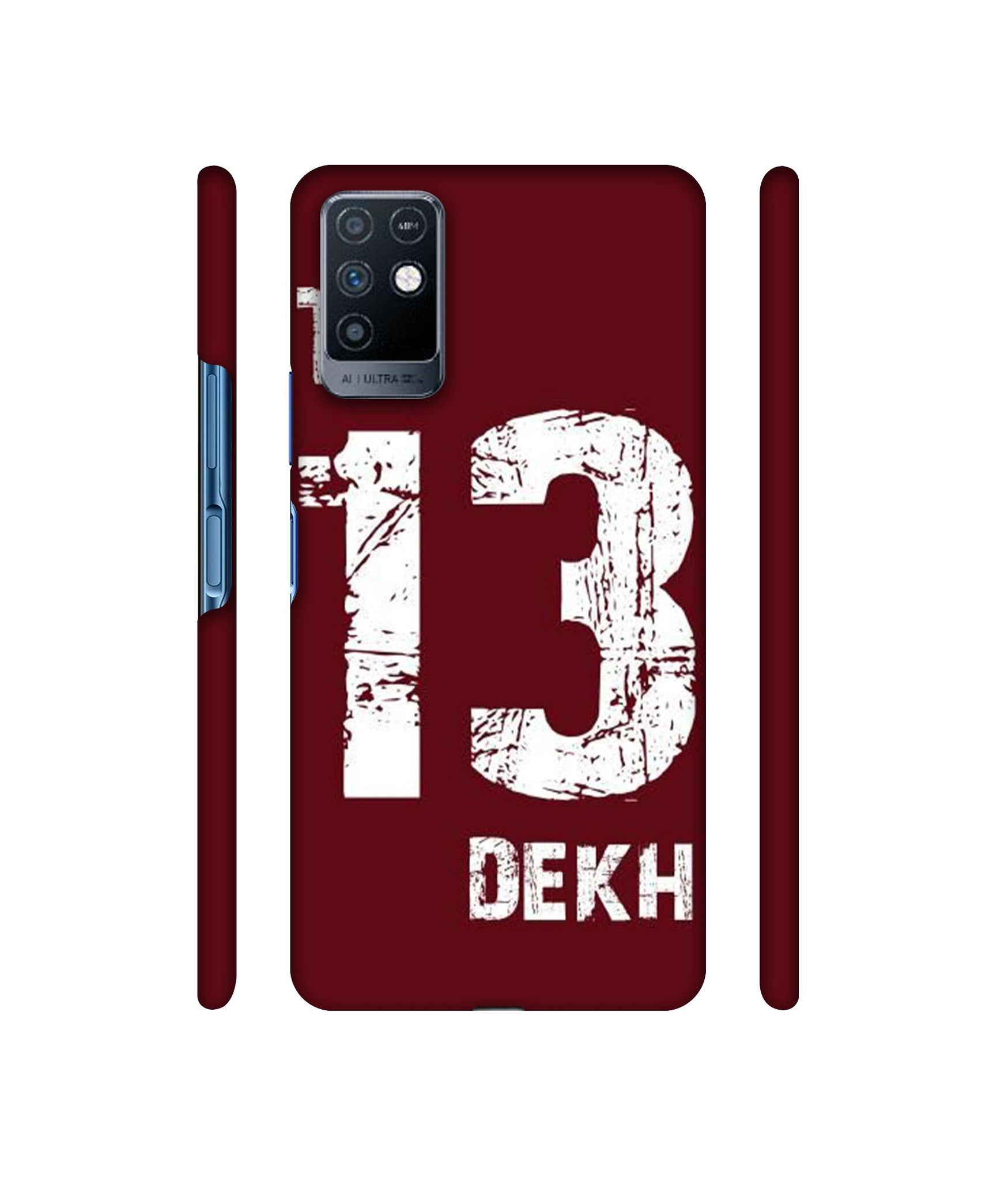 Tu 13 Dekh Designer Hard Back Cover for Infinix Note 10