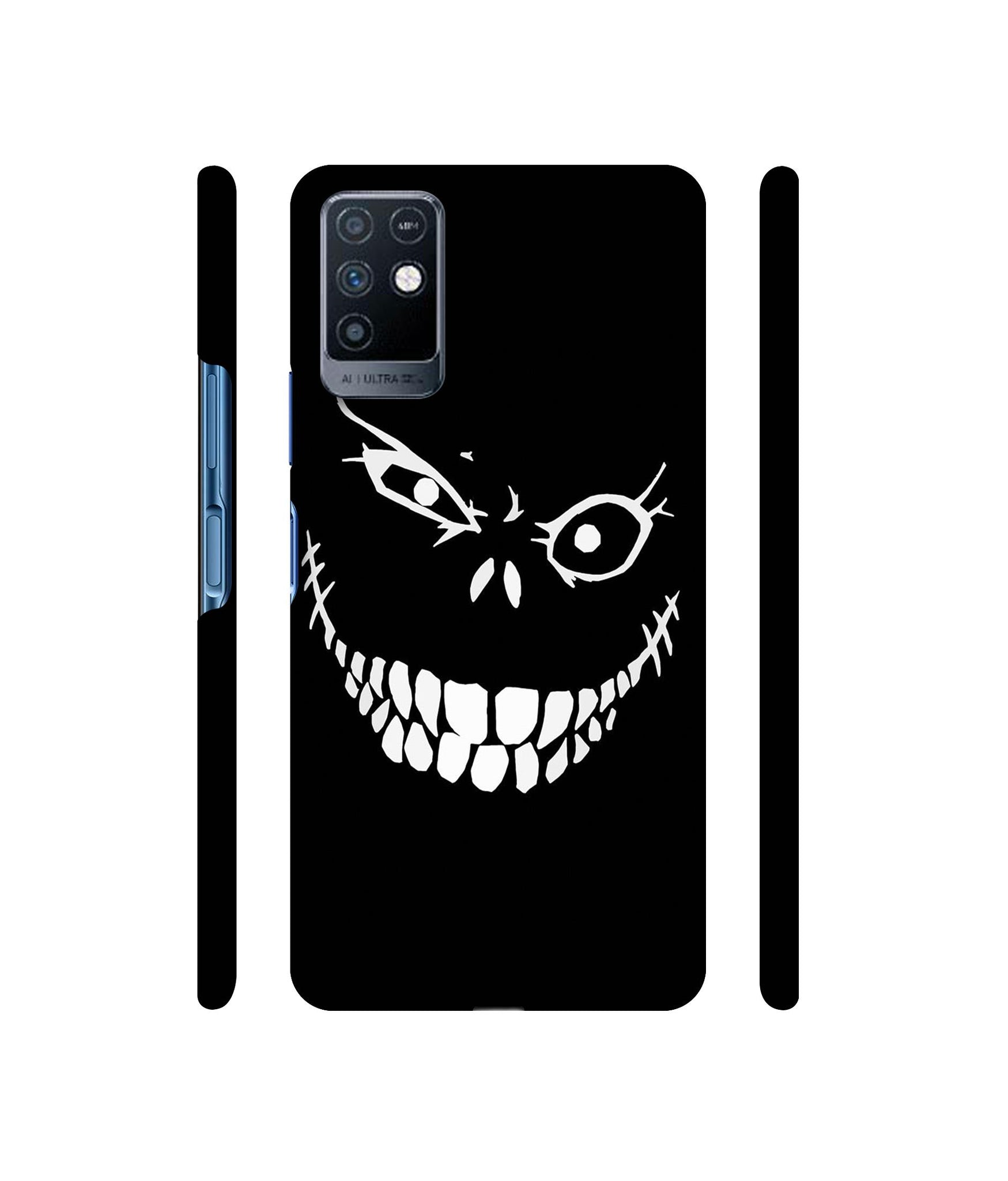 Face of Fear Designer Hard Back Cover for Infinix Note 10