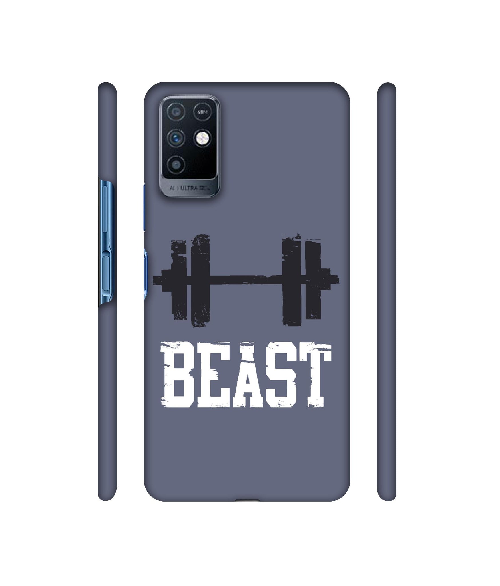 Beast Gym Designer Hard Back Cover for Infinix Note 10