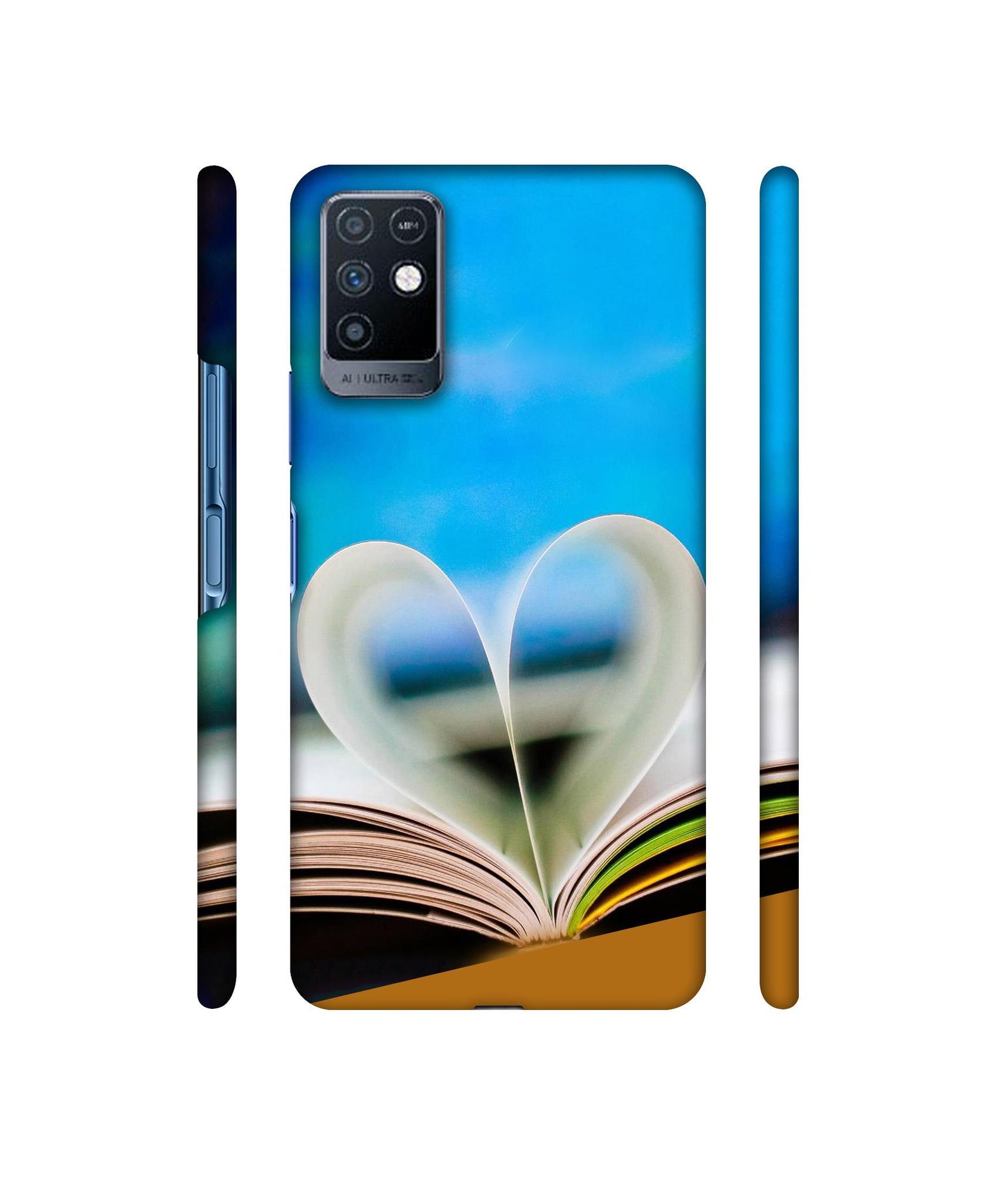 Love Book Designer Hard Back Cover for Infinix Note 10