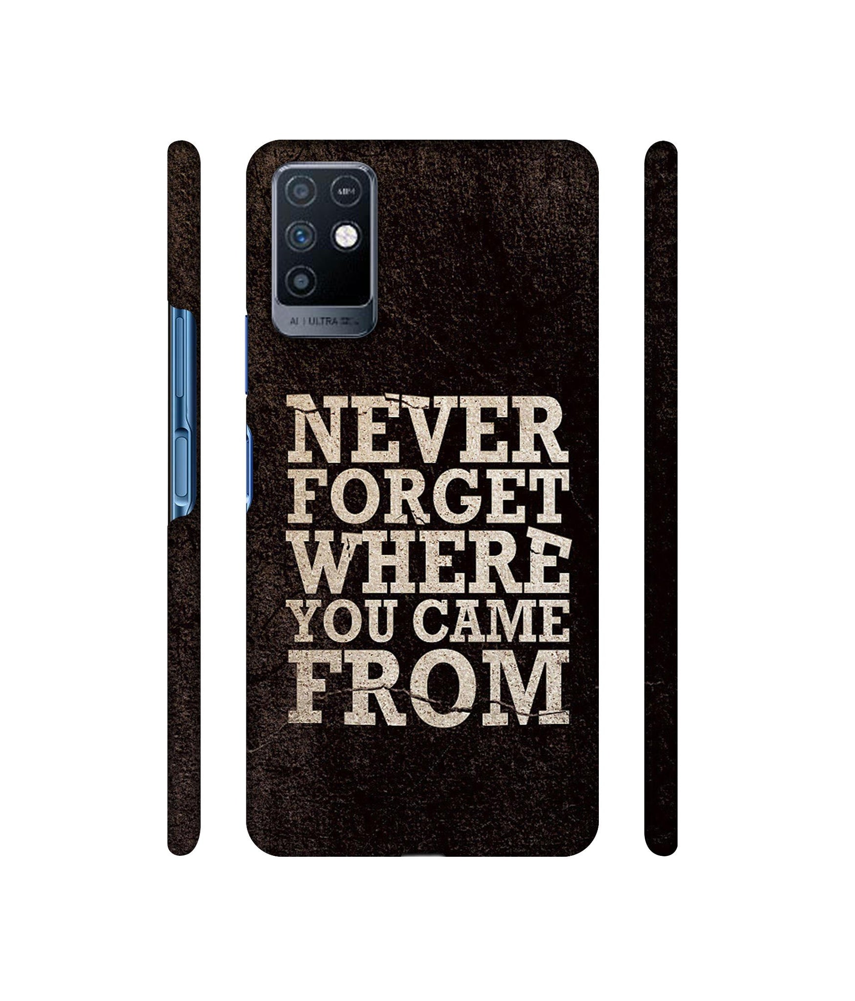 Thought Designer Hard Back Cover for Infinix Note 10