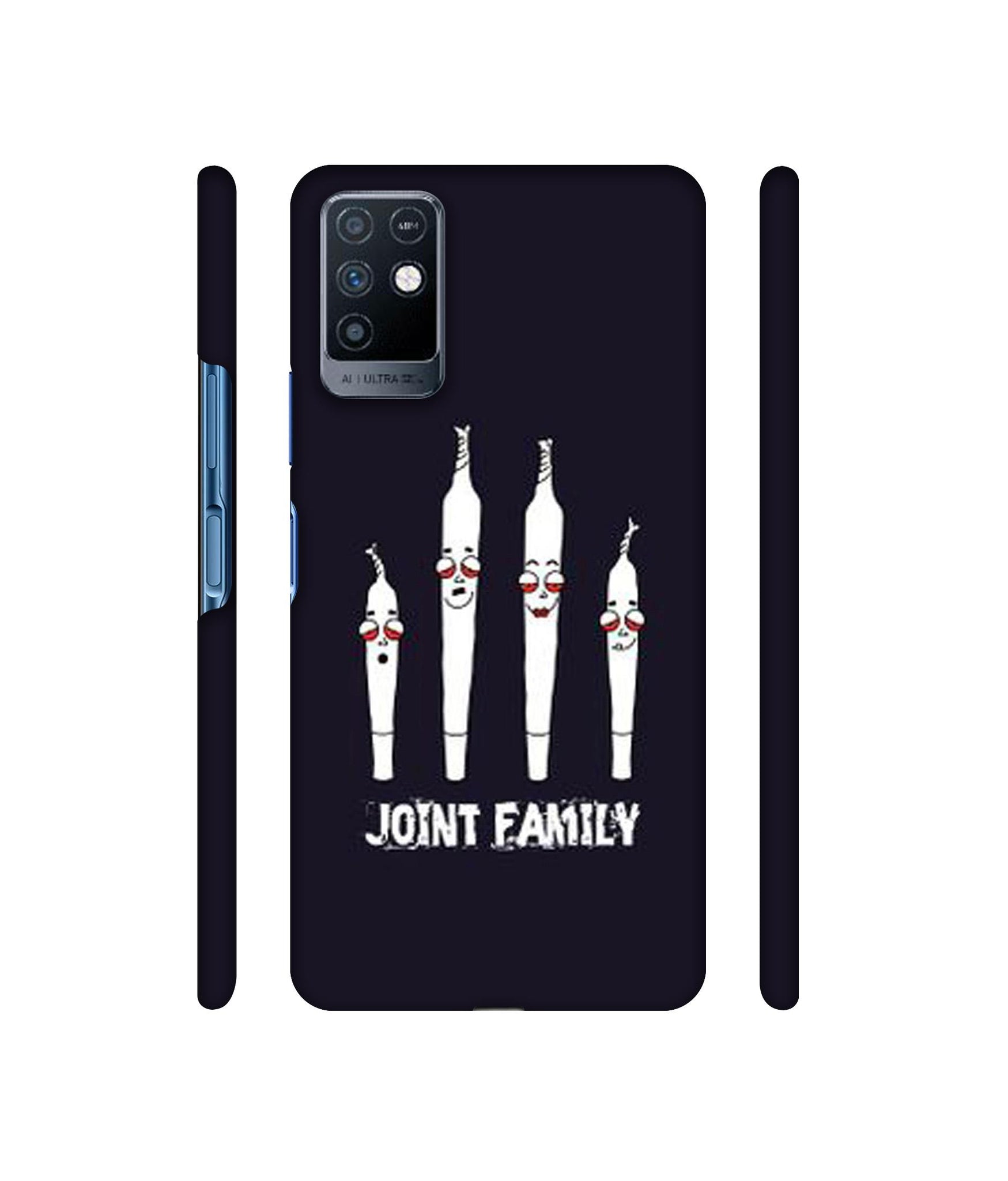 Joint Family Designer Hard Back Cover for Infinix Note 10