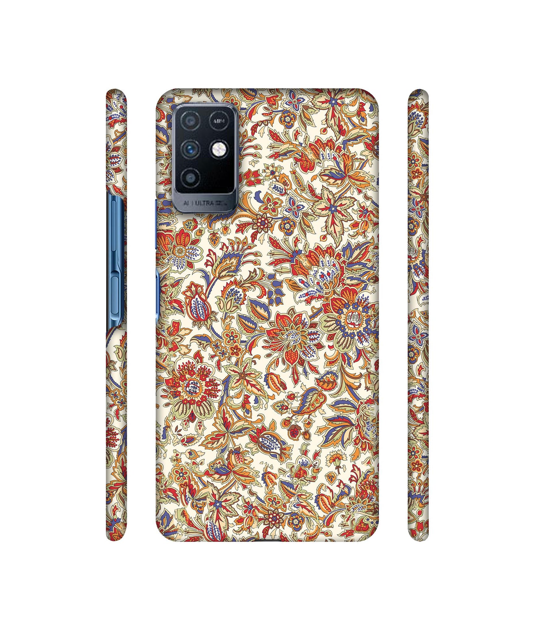 Floral Designer Hard Back Cover for Infinix Note 10