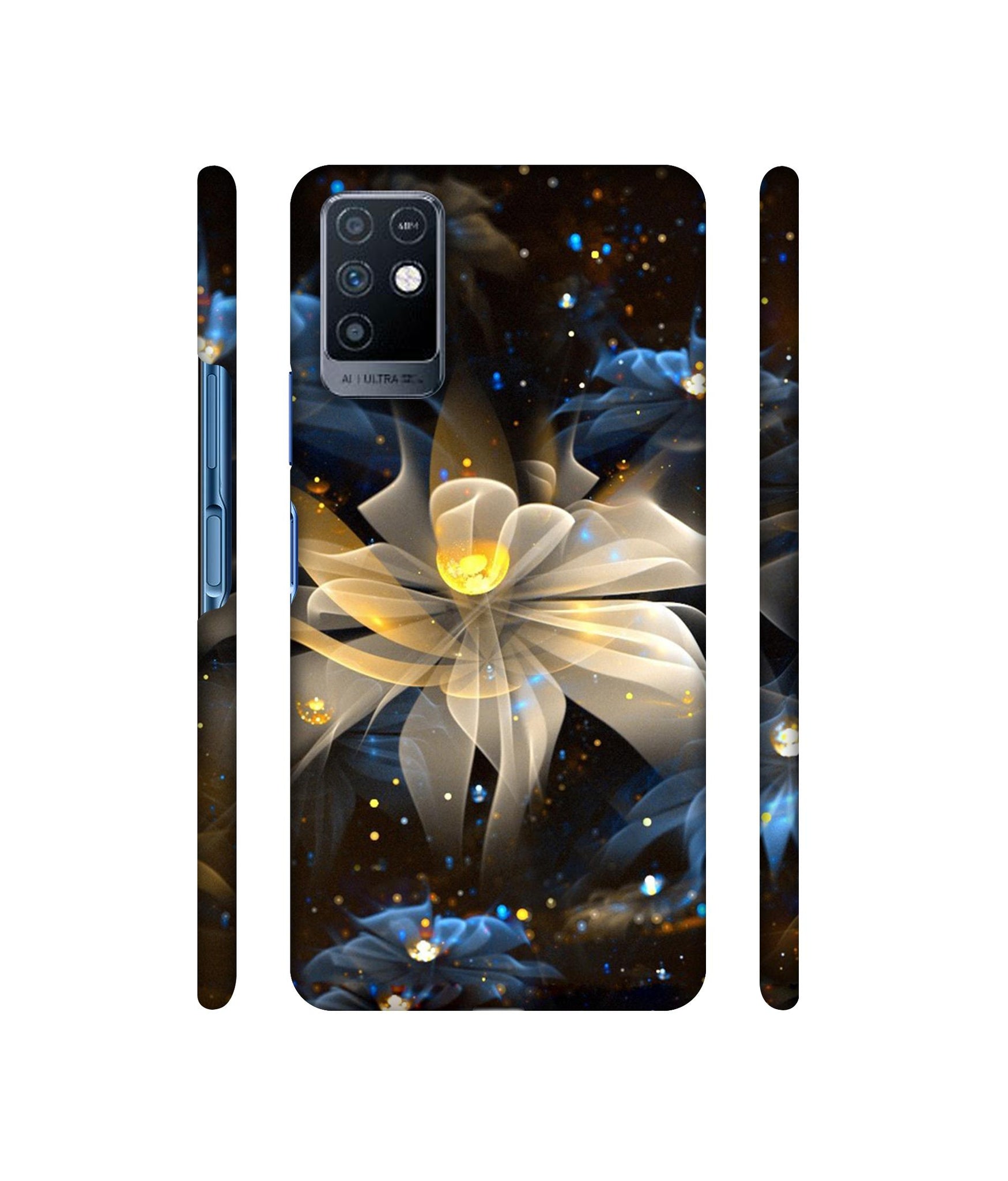 Art Flower Designer Hard Back Cover for Infinix Note 10