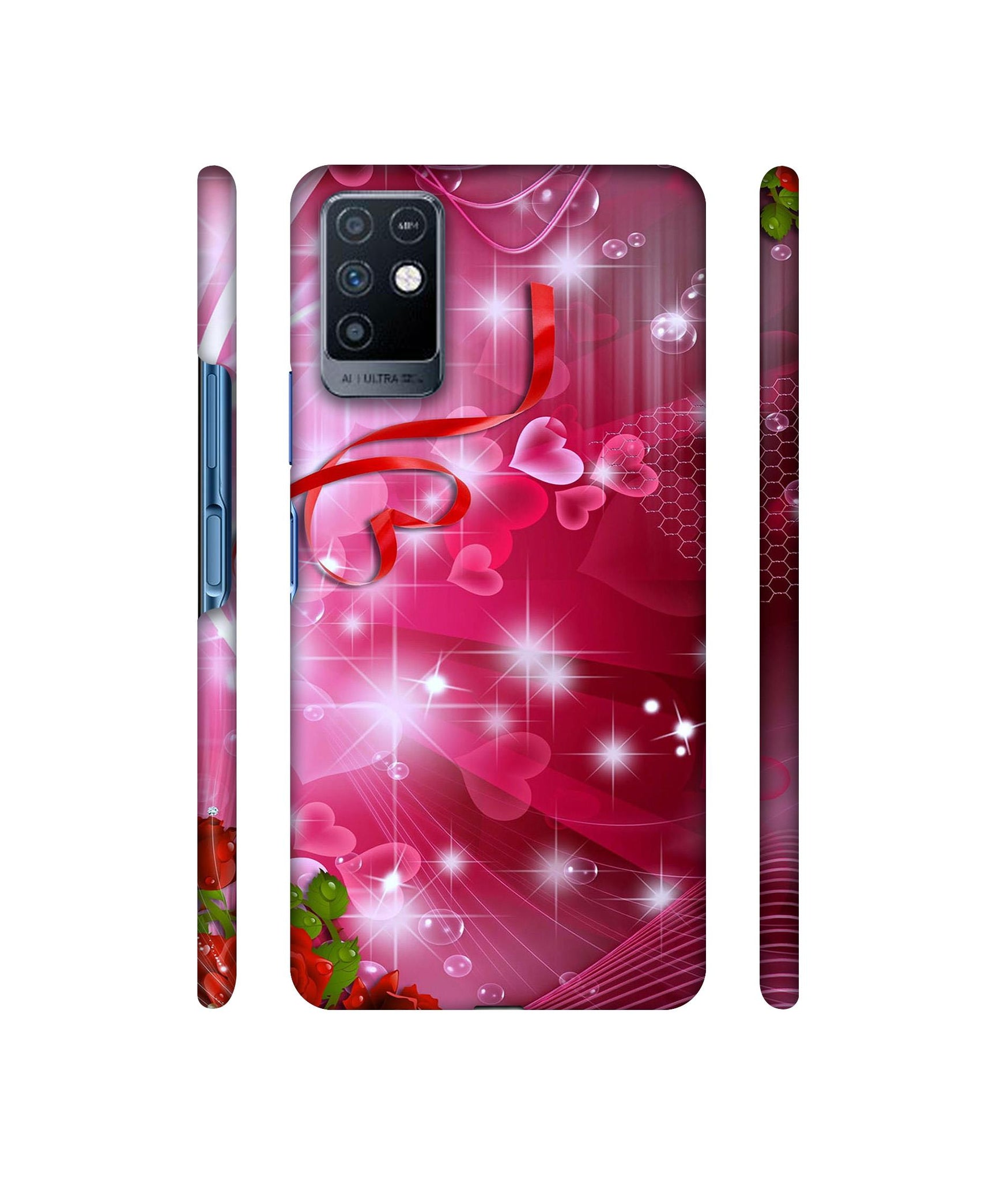 Love Designer Hard Back Cover for Infinix Note 10