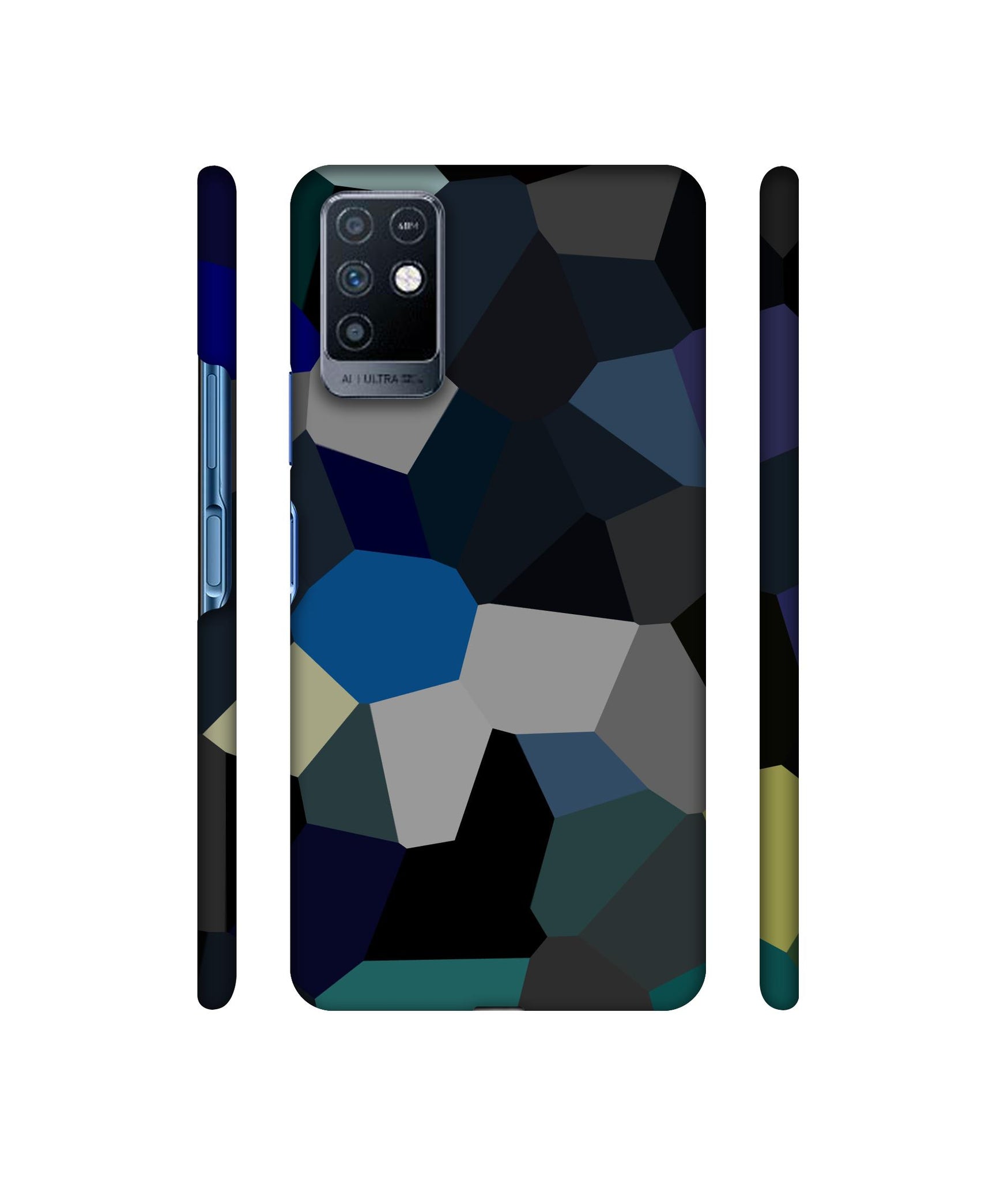 Mathematical Shape Designer Hard Back Cover for Infinix Note 10