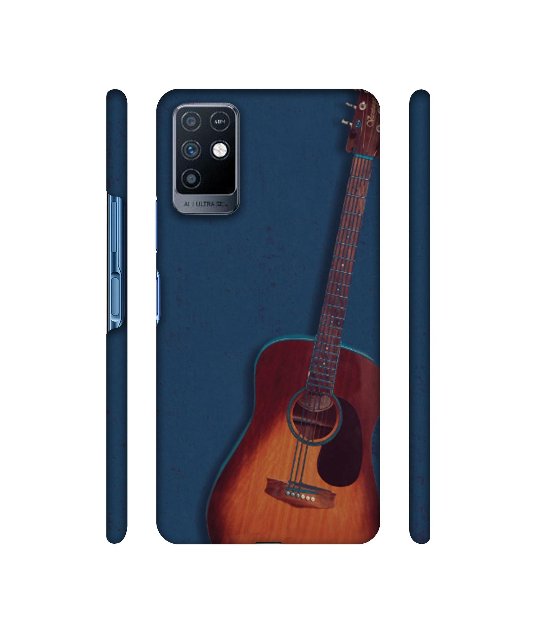 Guitar Designer Hard Back Cover for Infinix Note 10
