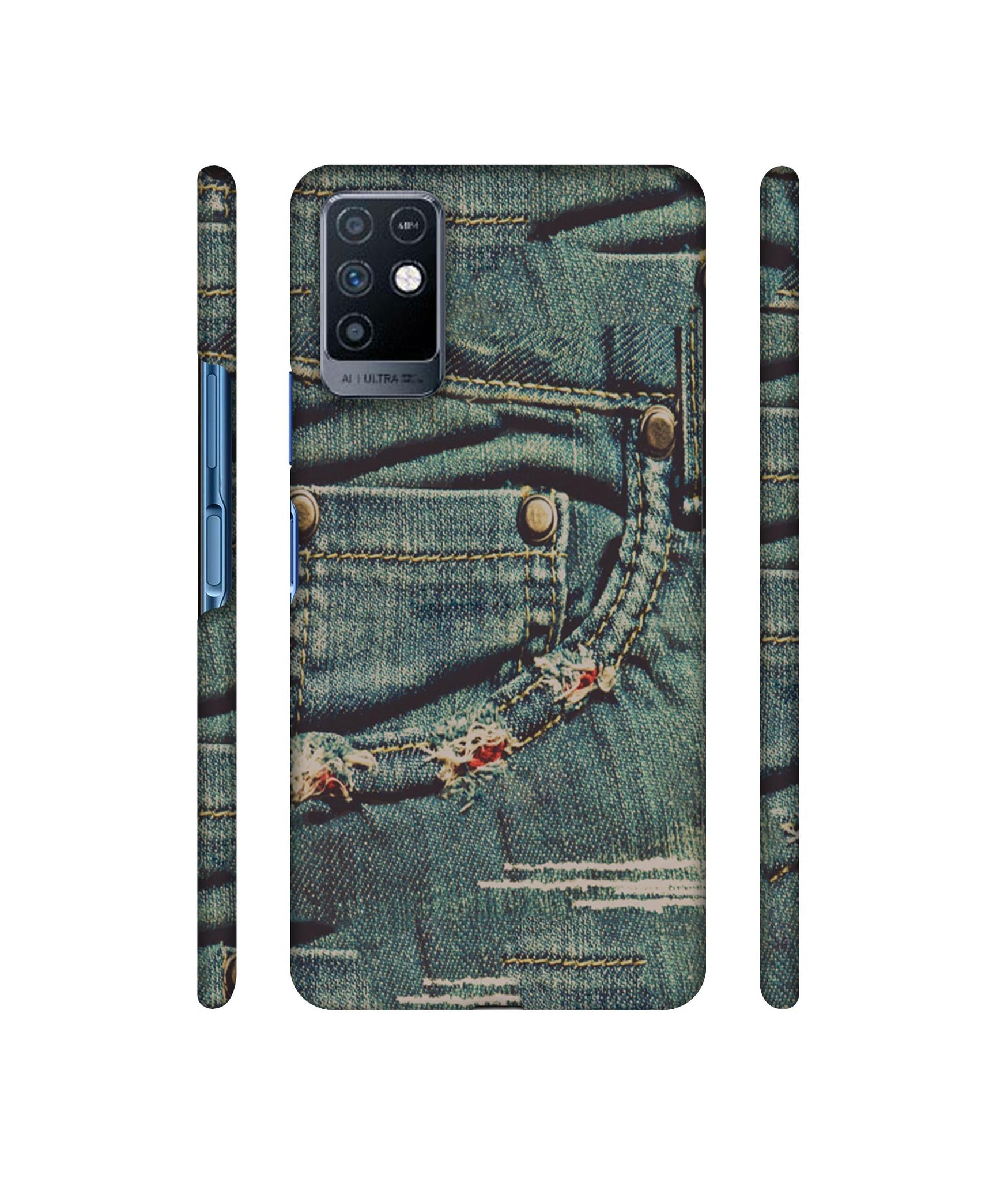 Jeans Designer Hard Back Cover for Infinix Note 10