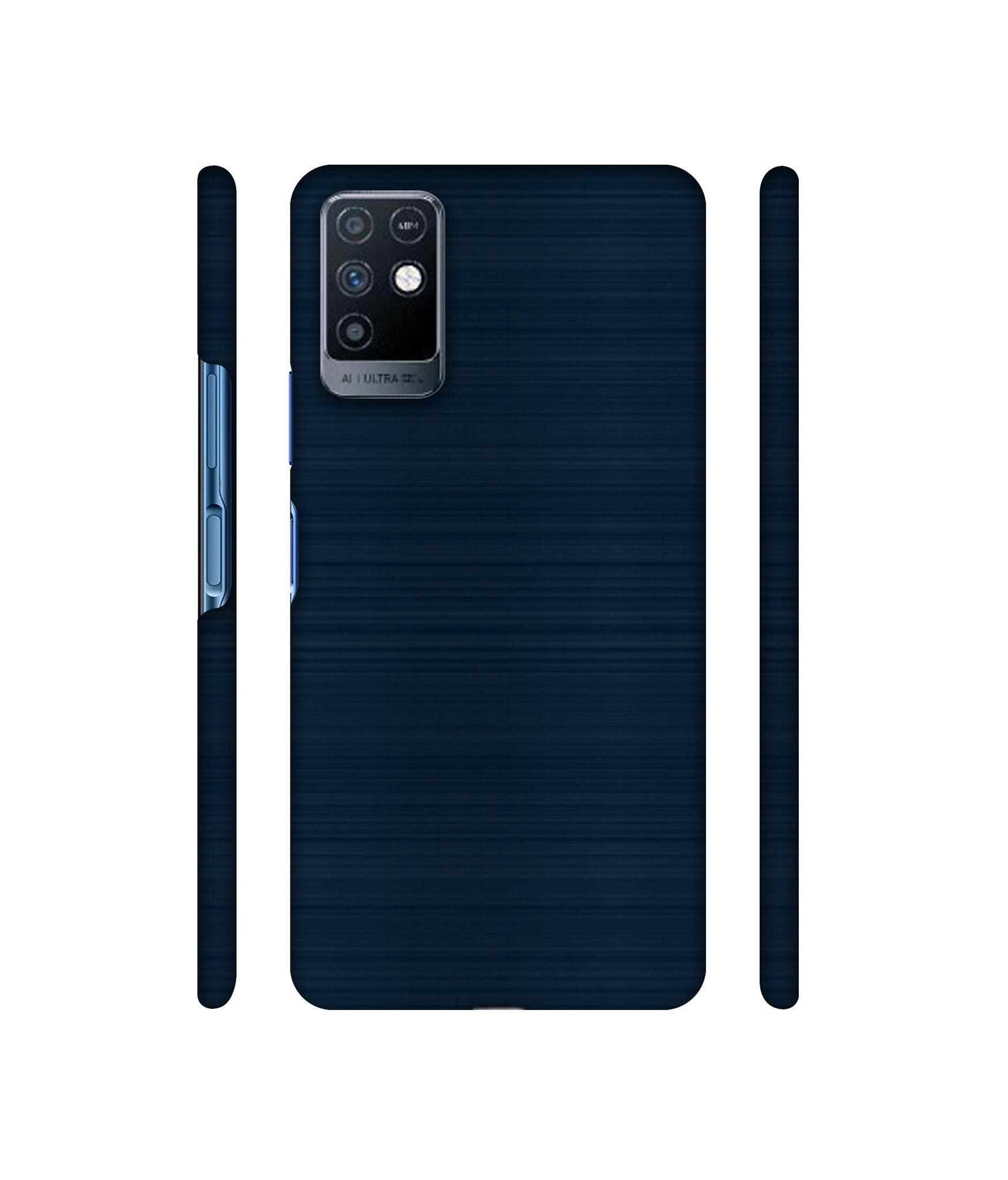 Blue Line Designer Hard Back Cover for Infinix Note 10