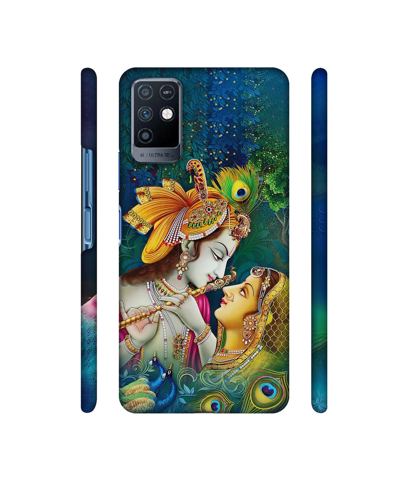 Radha Kishan Love Designer Hard Back Cover for Infinix Note 10