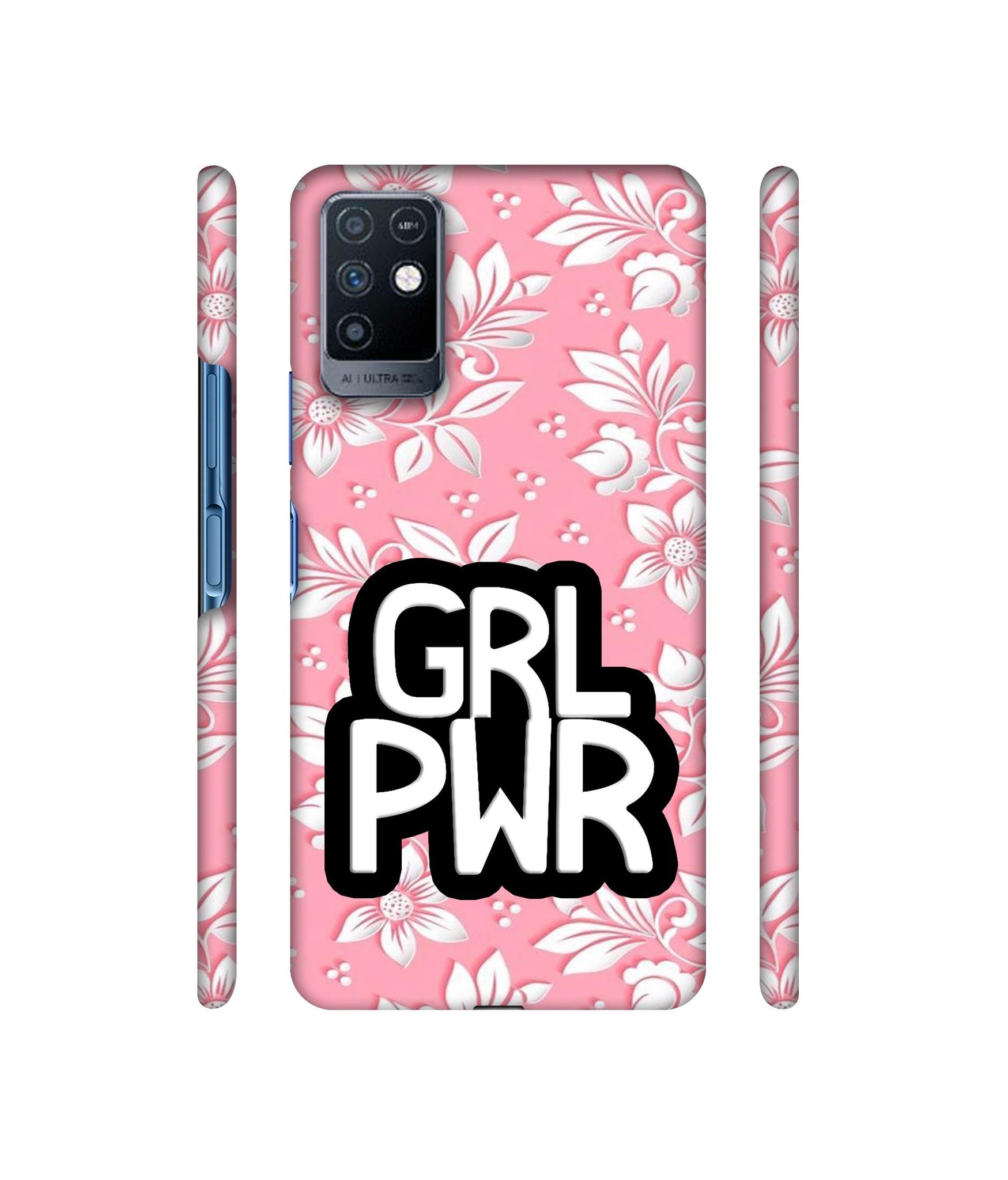 Girl Power Art Designer Hard Back Cover for Infinix Note 10