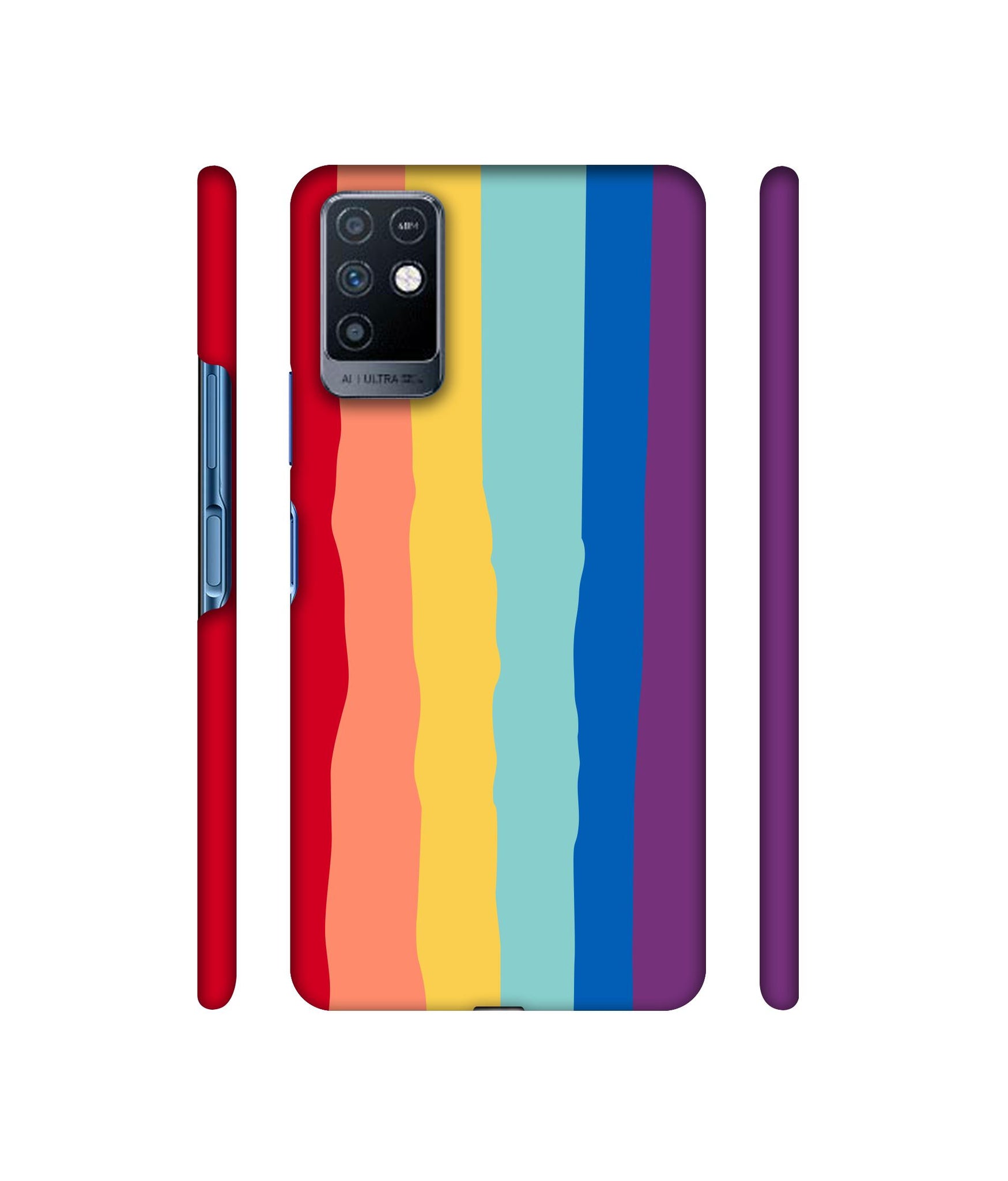 Rainbow1 Designer Hard Back Cover for Infinix Note 10
