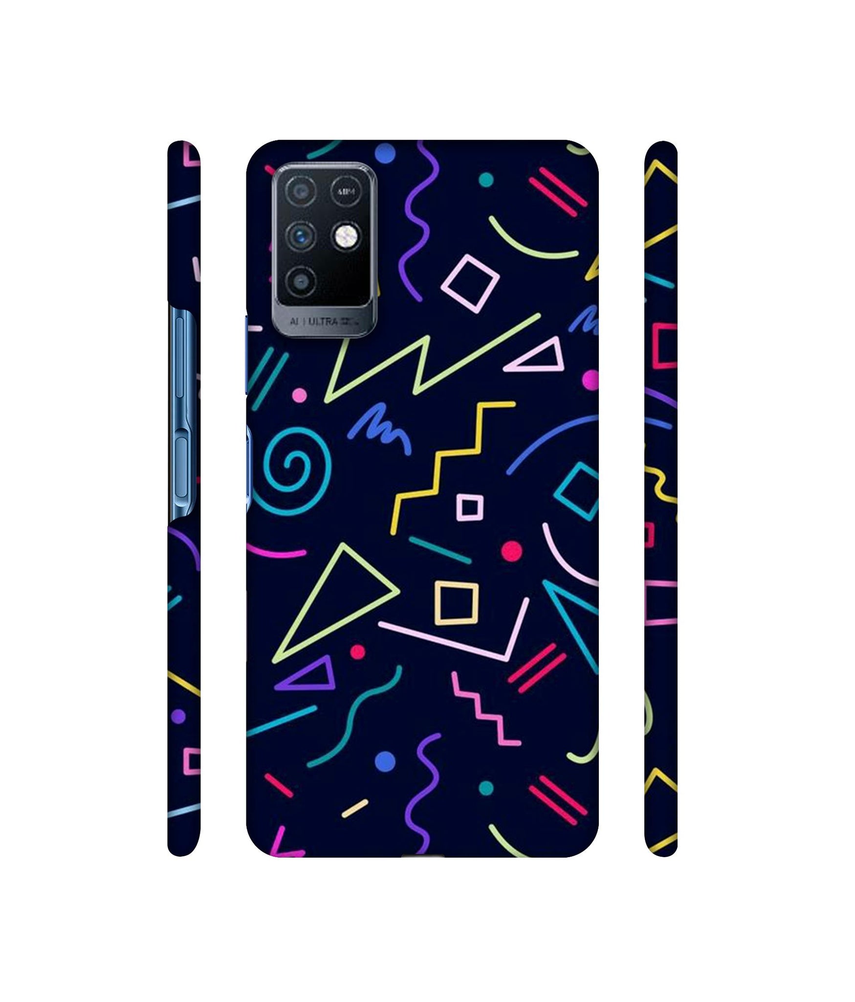 Sings Illustrator Designer Hard Back Cover for Infinix Note 10