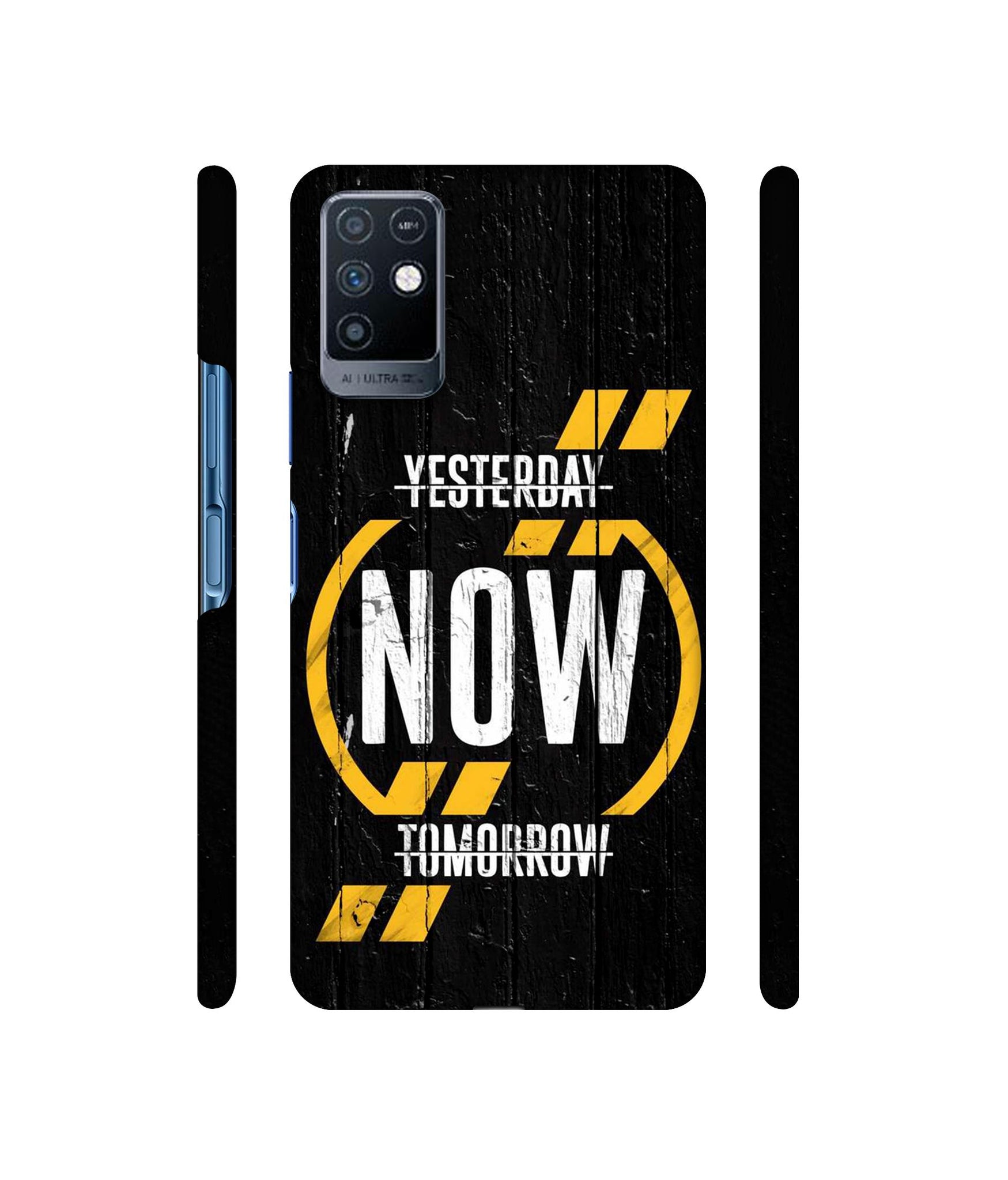 Yesterday Cross Designer Hard Back Cover for Infinix Note 10