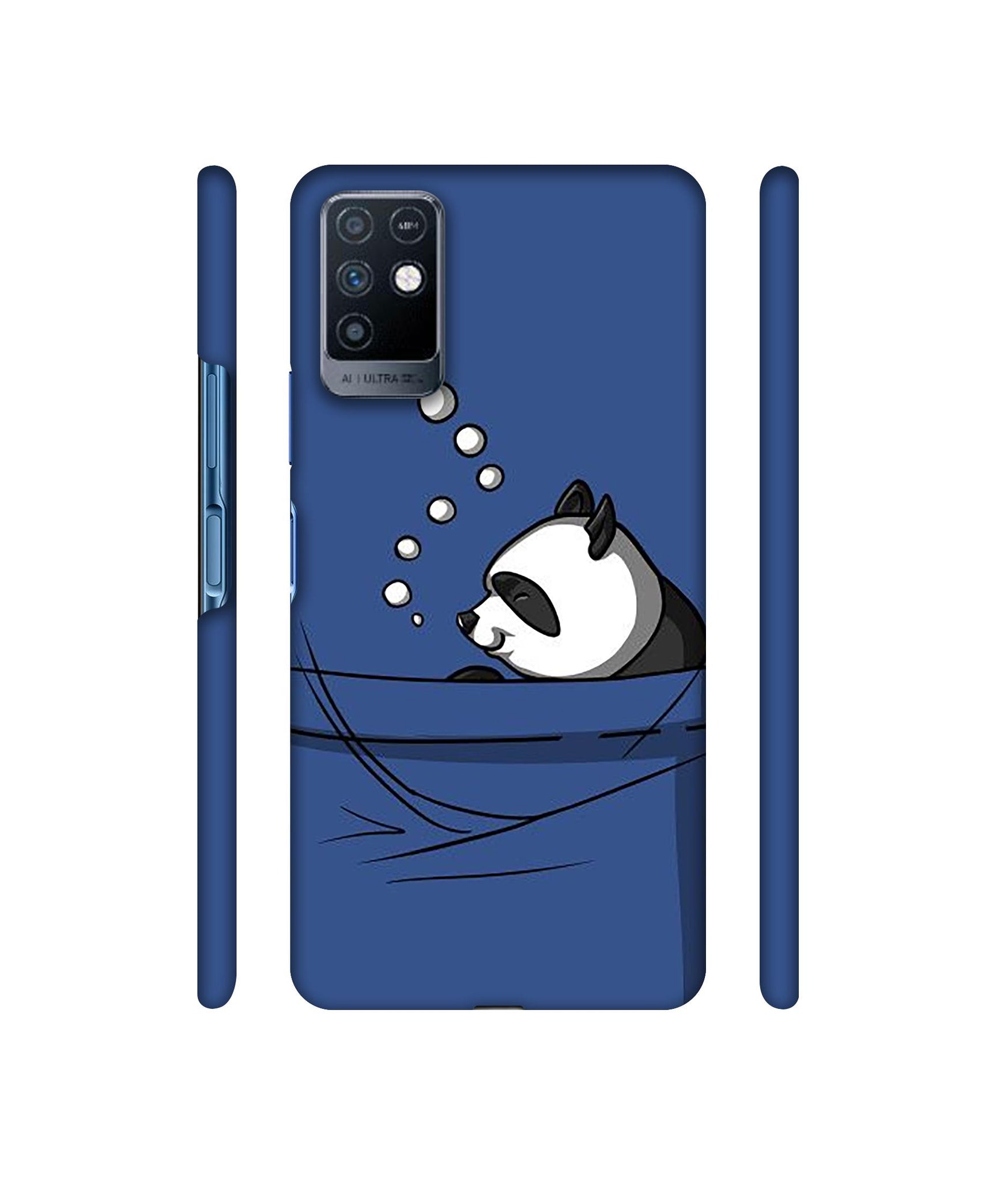 Lasy Panda Designer Hard Back Cover for Infinix Note 10