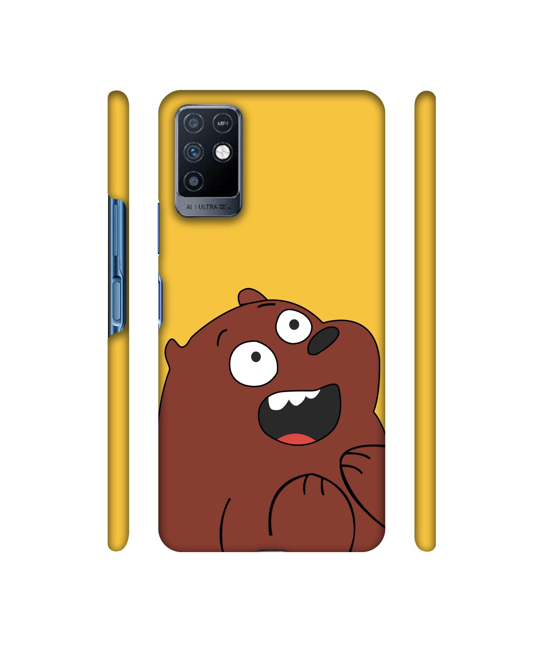 Surprice Face Beer Designer Hard Back Cover for Infinix Note 10