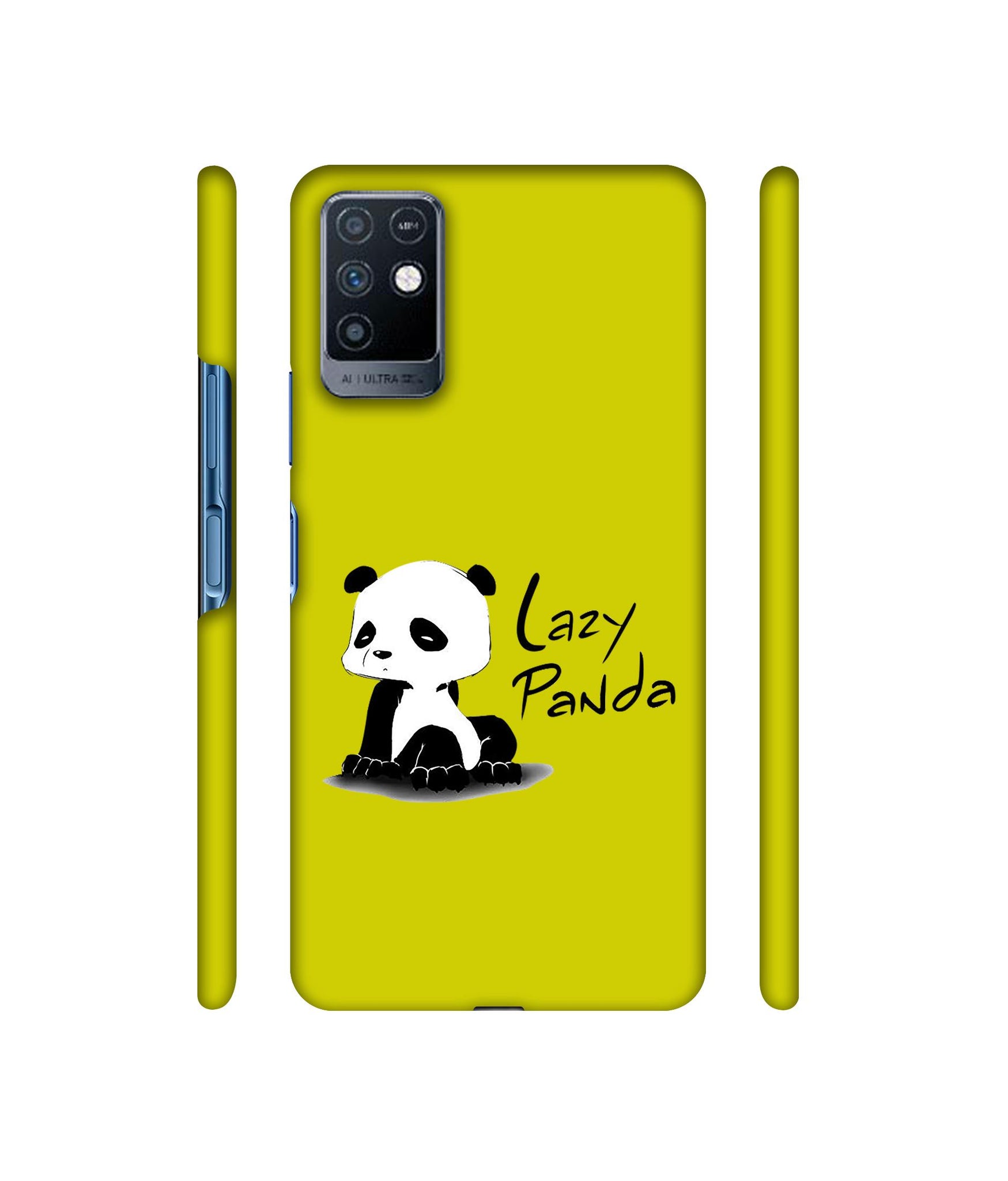 Lazy Panda Designer Hard Back Cover for Infinix Note 10