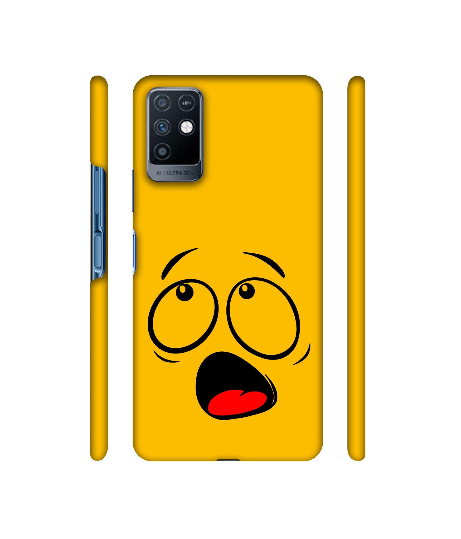 Scary Face Designer Hard Back Cover for Infinix Note 10