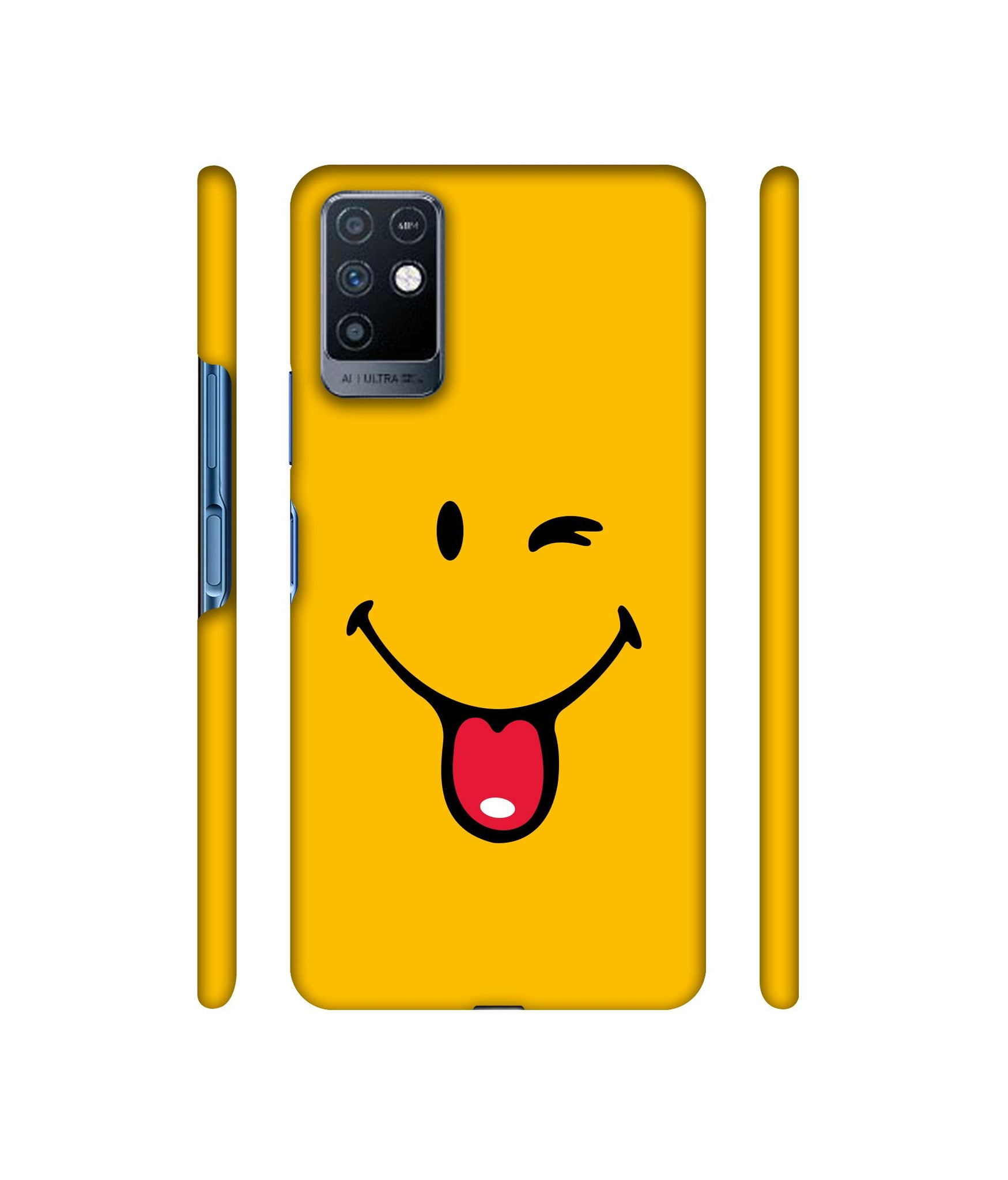 Masti Face Designer Hard Back Cover for Infinix Note 10