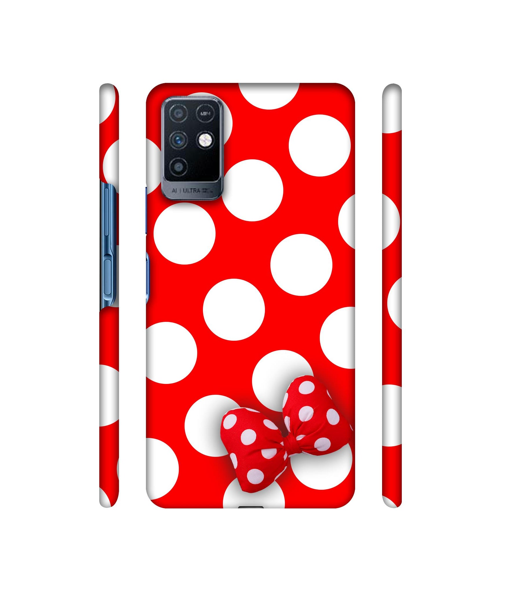 White Bubble Designer Hard Back Cover for Infinix Note 10