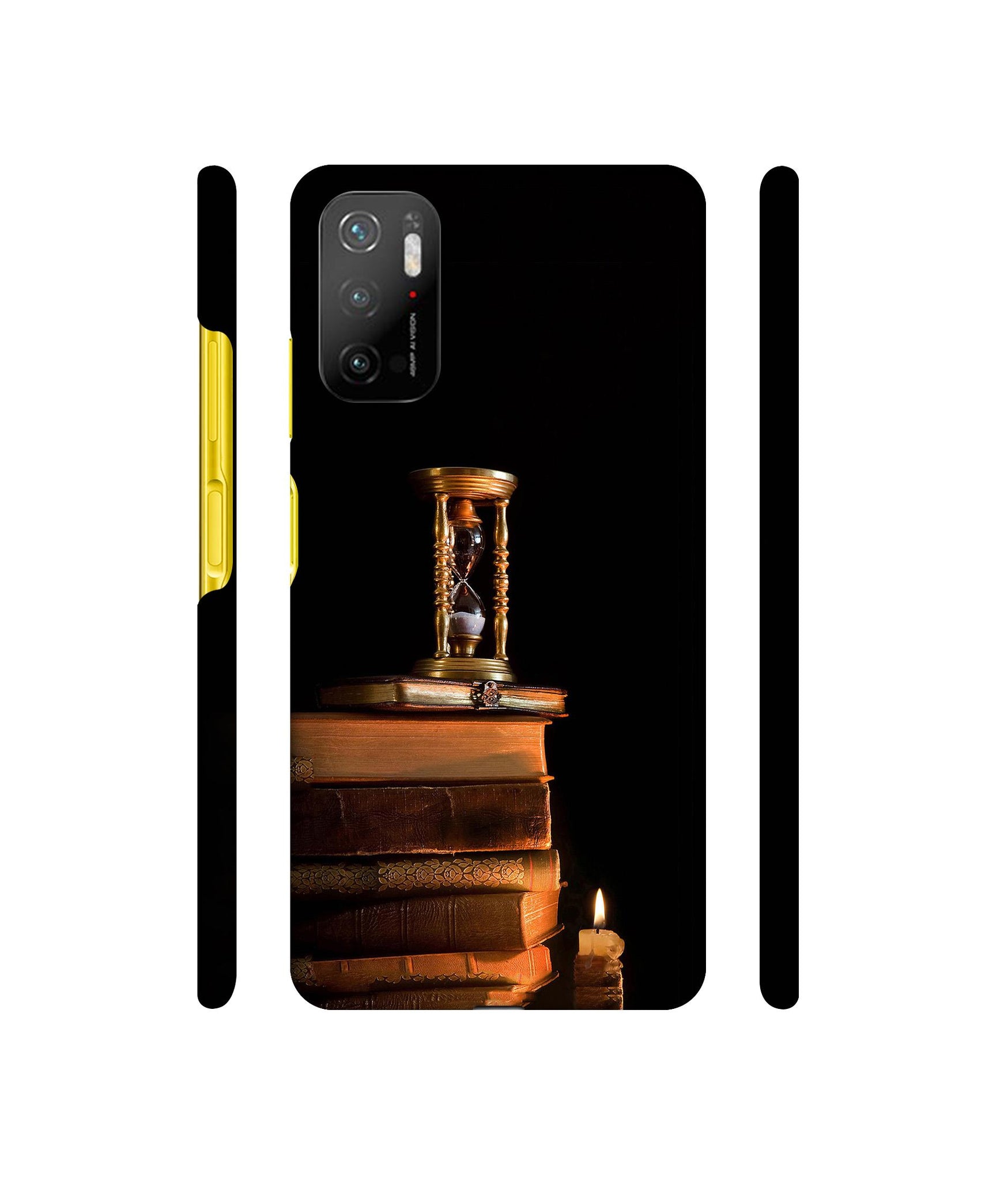 Magic Candles Books Designer Hard Back Cover for Mi Poco M3 Pro 4G / Mi Poco M3 Pro 5G / Redmi Note 10T 5G
